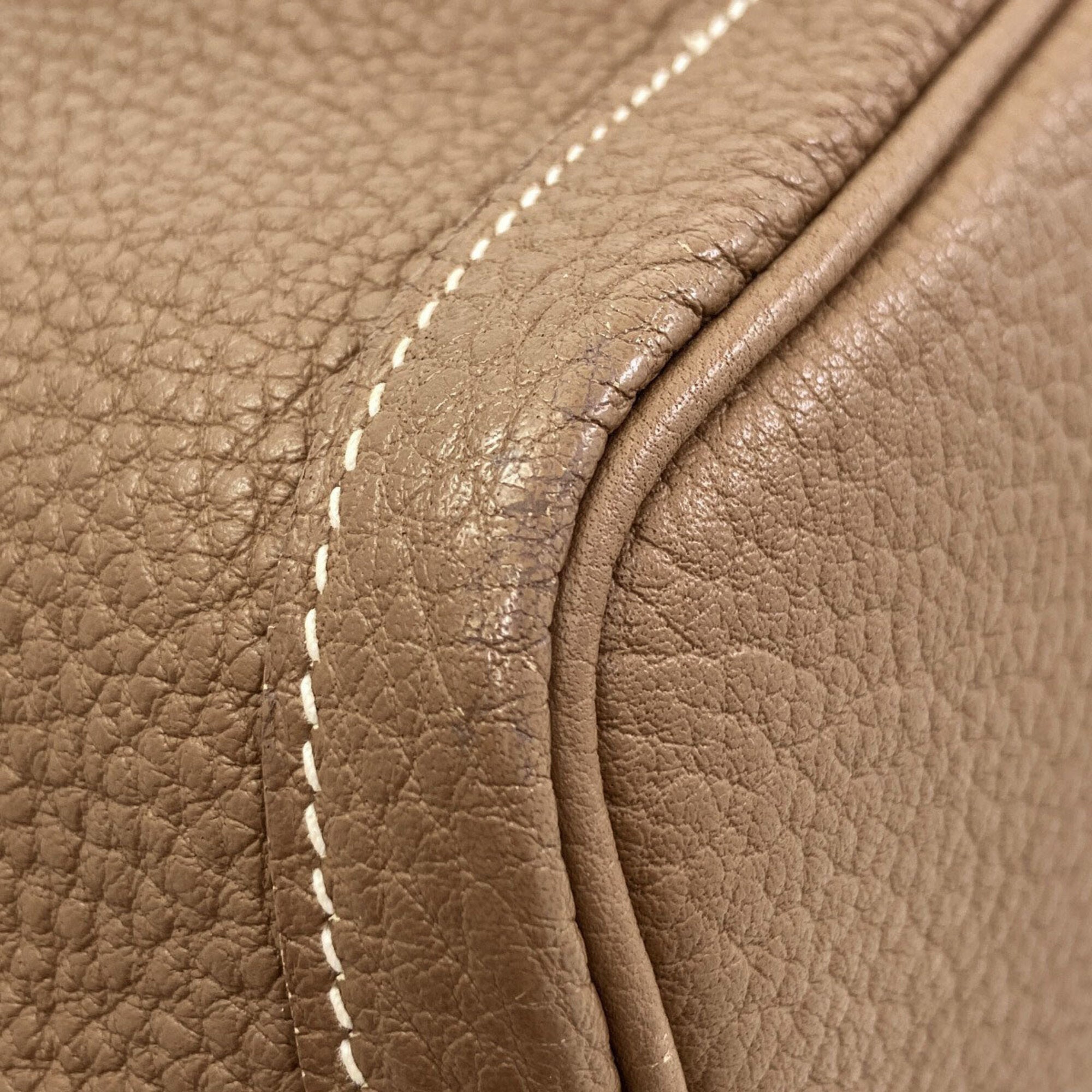 Hermes Etoupe Gray Negonda Leather Tote Bag (Pre-Owned)