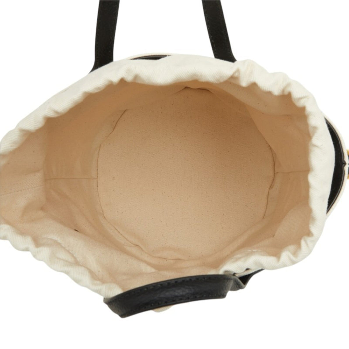 Bally Black White Canvas Leather Tote Bag (Pre-Owned)