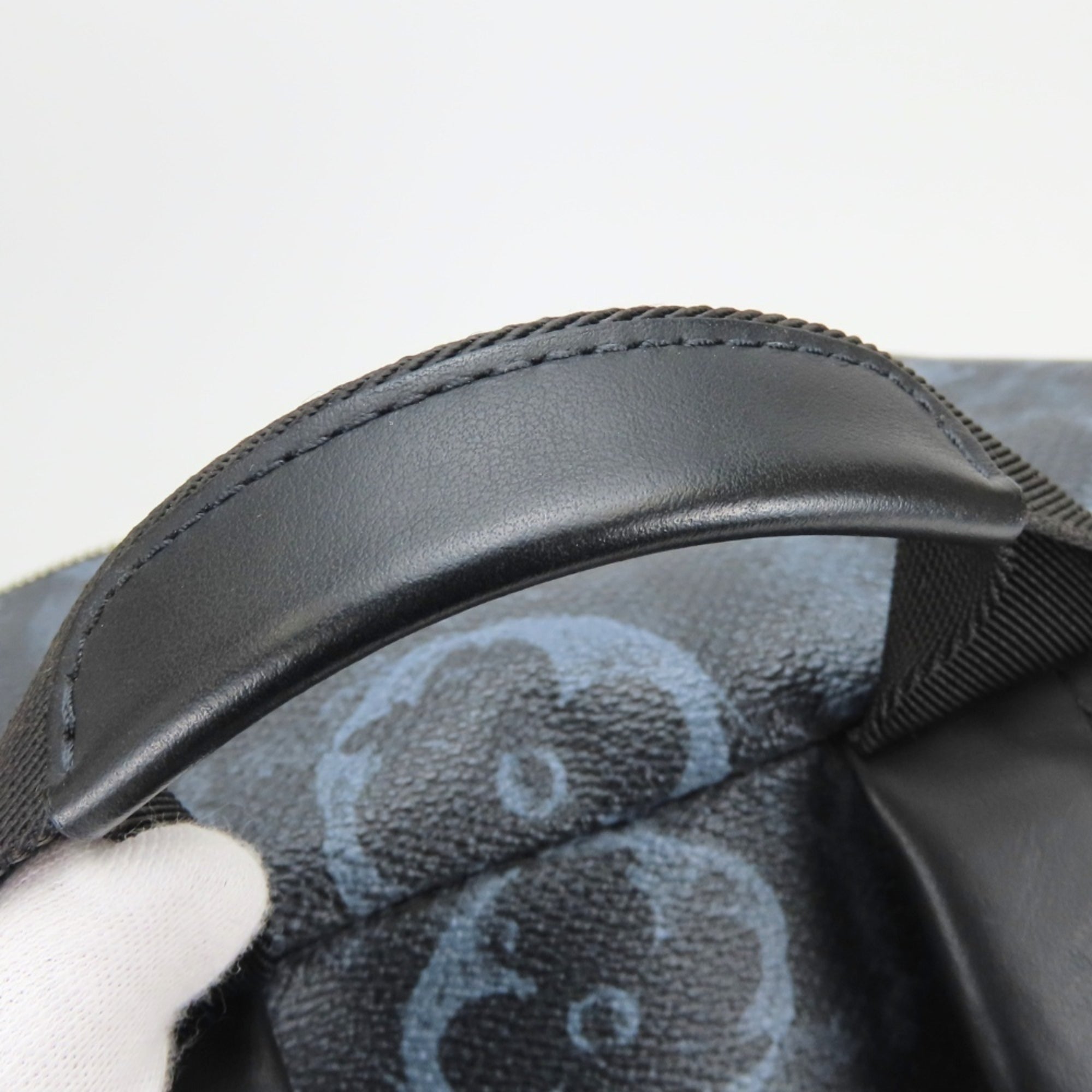 Louis Vuitton Black Gray Noir Backpack (Pre-Owned)