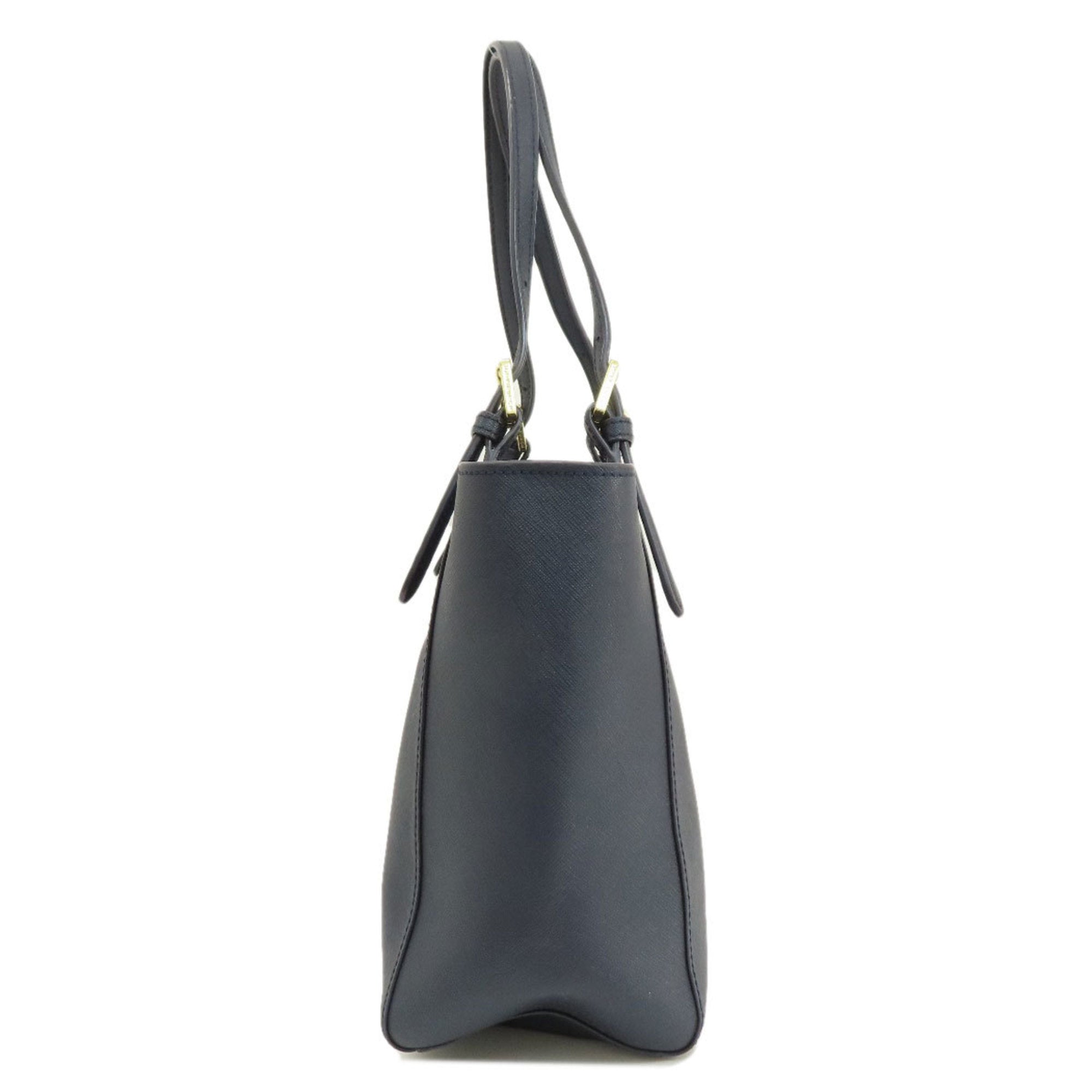 Tory Burch Navy Pvc Tote Bag (Pre-Owned)