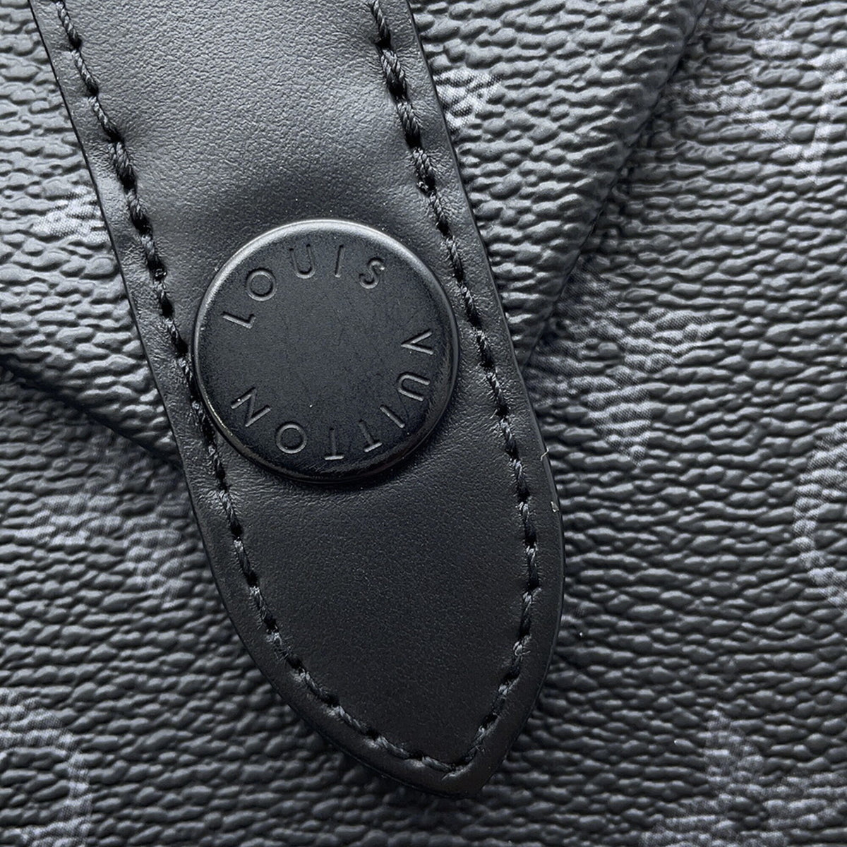 Louis Vuitton Monogram Eclipse Black Noir Monogram Eclipse Handbag Pouch Shoulder Bag (Pre-Owned)