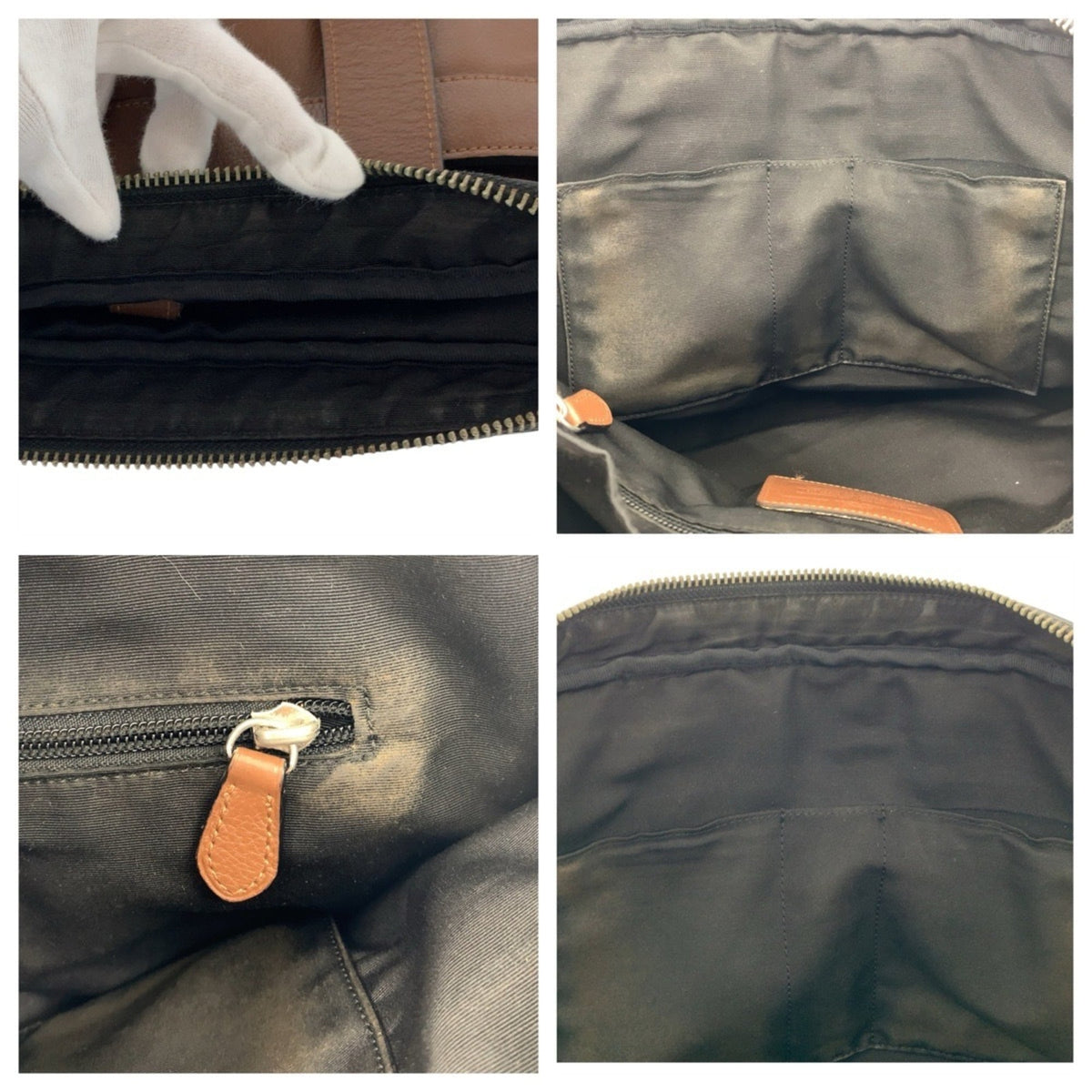 Coach Brown Leather Briefcase (Pre-Owned)