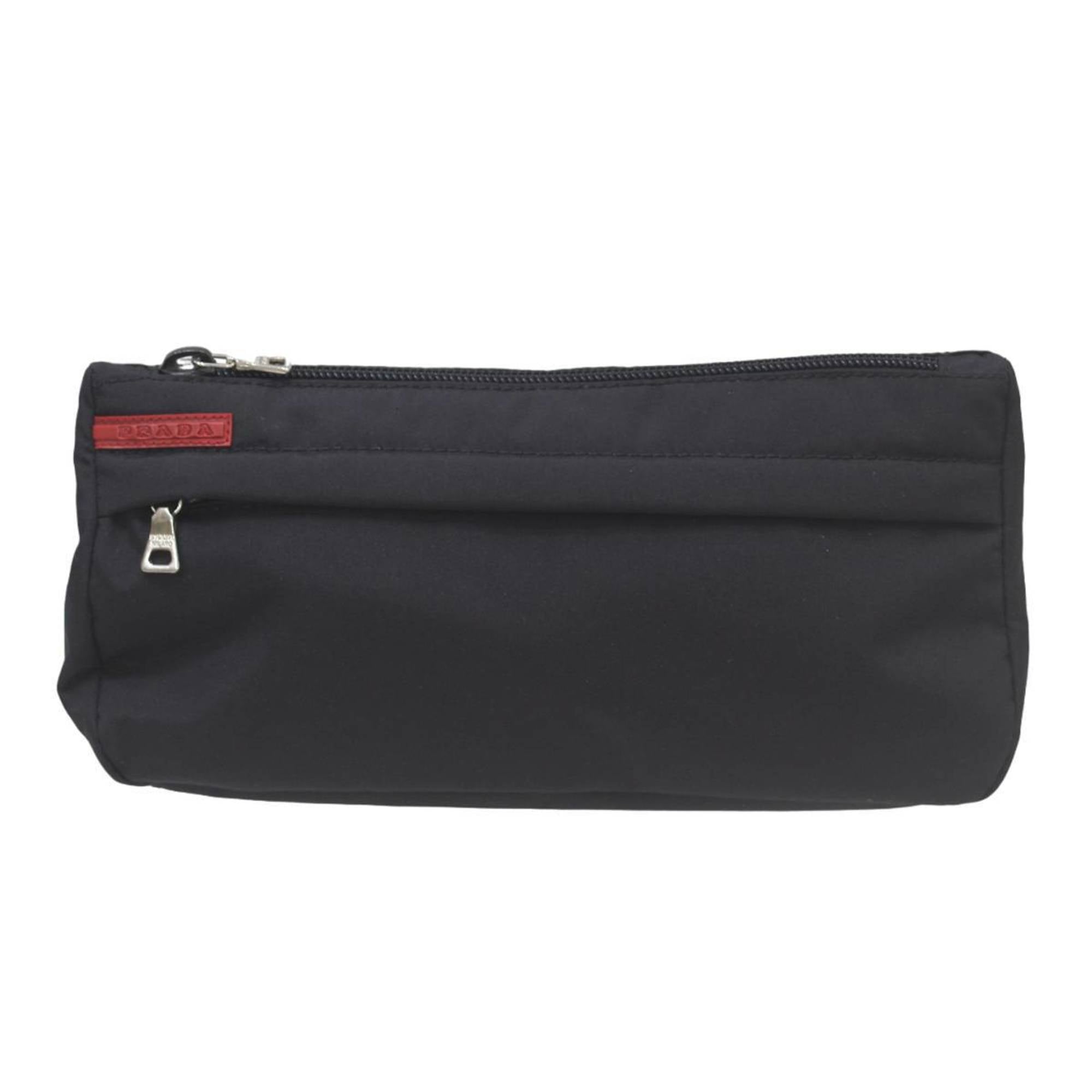 Prada Black Nylon Pouch (Pre-Owned)