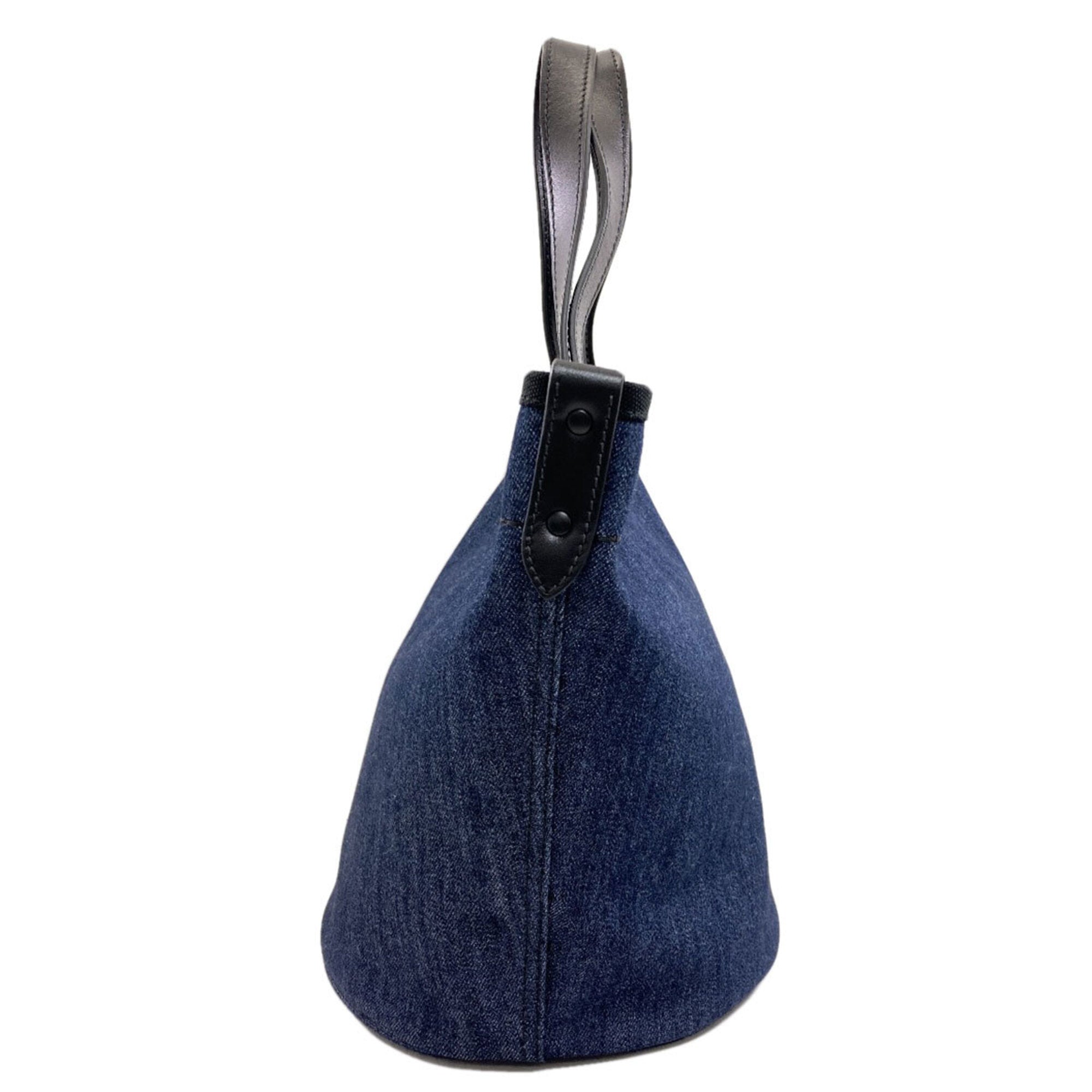 Prada Navy Denim Tote Bag (Pre-Owned)