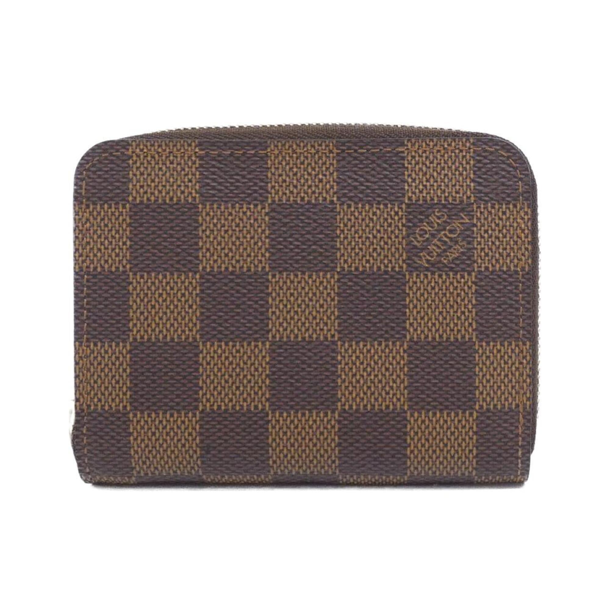 Louis Vuitton Damier Ebene Coated Canvas Coin Purse/Coin Case (Pre-Owned)