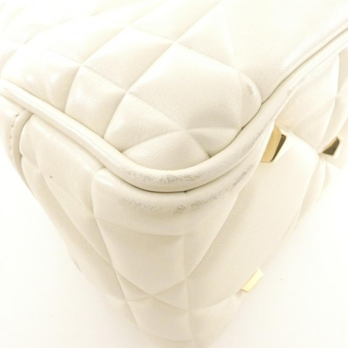 Christian Dior White Leather Handbag (Pre-Owned)