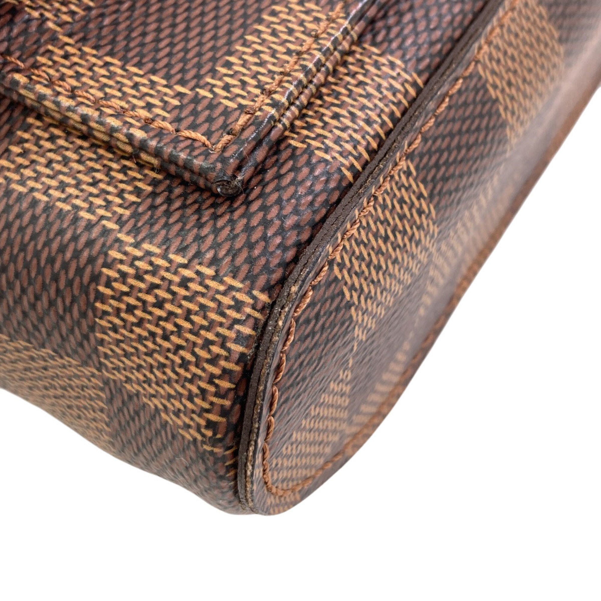 Louis Vuitton Damier Damier Canvas Ebene Damier Canvas Sling Bag (Pre-Owned)