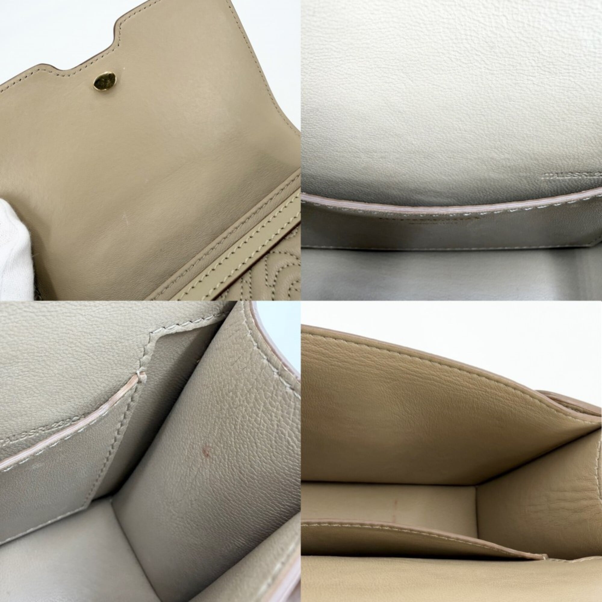 Burberry Beige Leather Sling Bag (Pre-Owned)