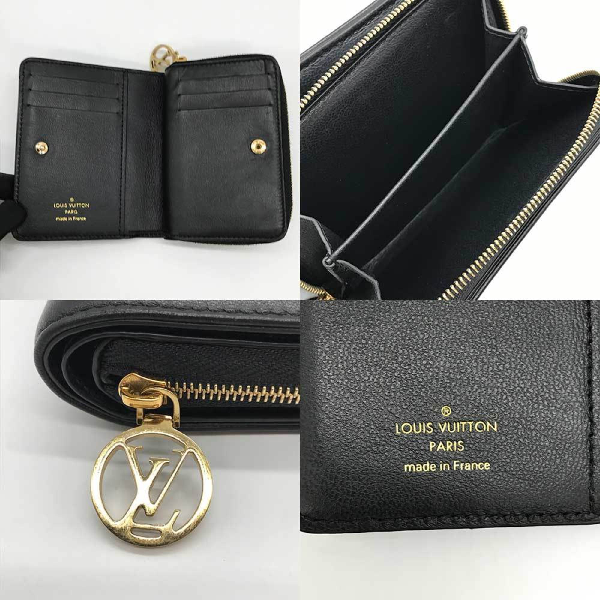 Louis Vuitton Black Monogram Mat Wallet (Bi-Fold) (Pre-Owned)