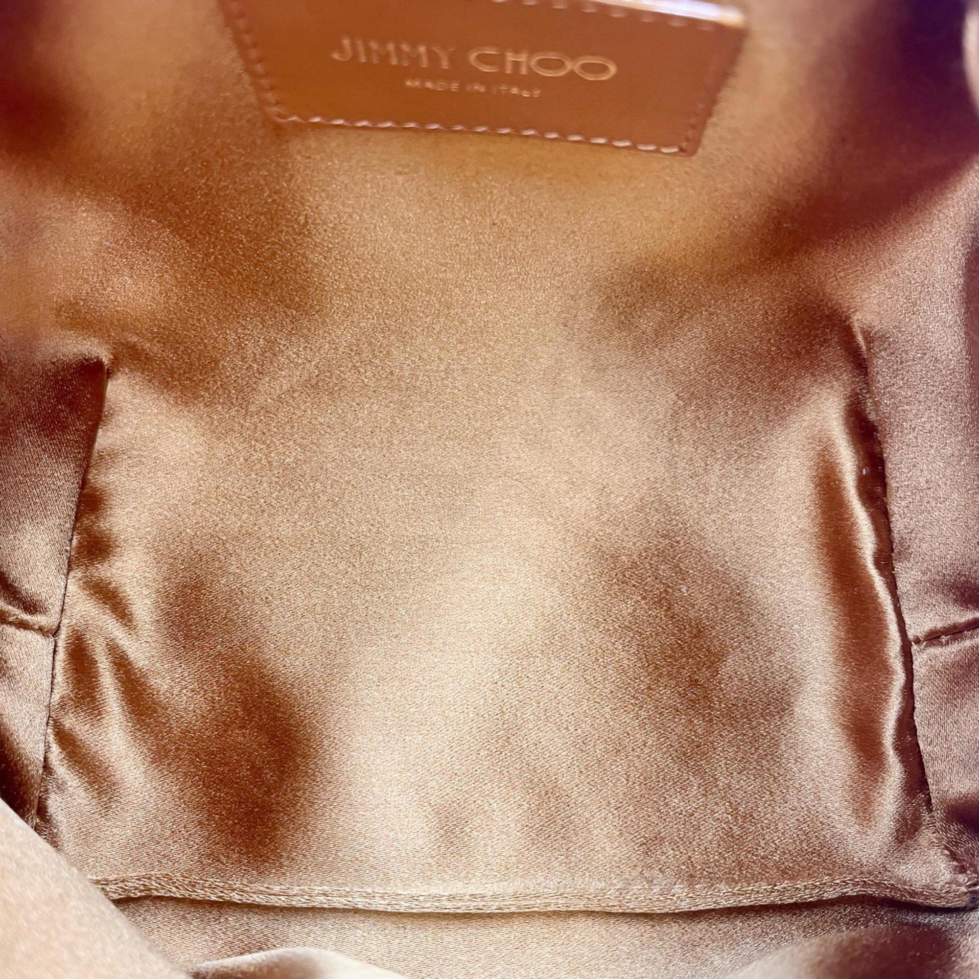 Jimmy Choo Yellow Satin Shoulder Bag (Pre-Owned)