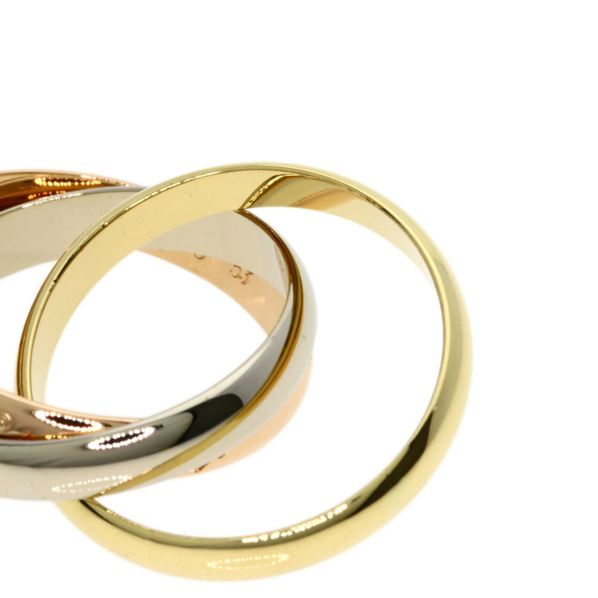 Cartier Yellow Gold (18K) Pink Gold (18K) White Gold (18K) Band Ring (Pre-Owned)