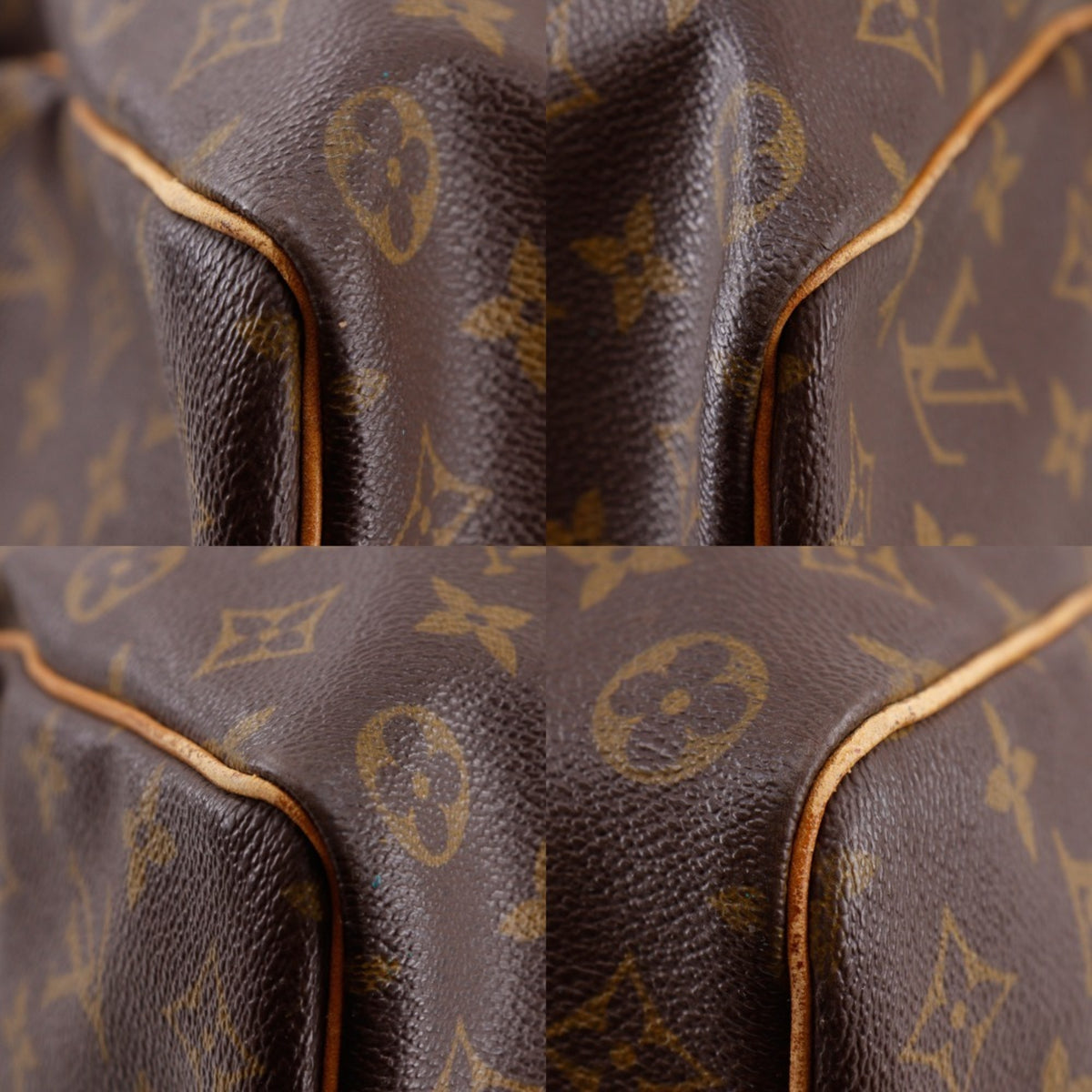 Louis Vuitton Brown Monogram Canvas Boston Bag (Pre-Owned)