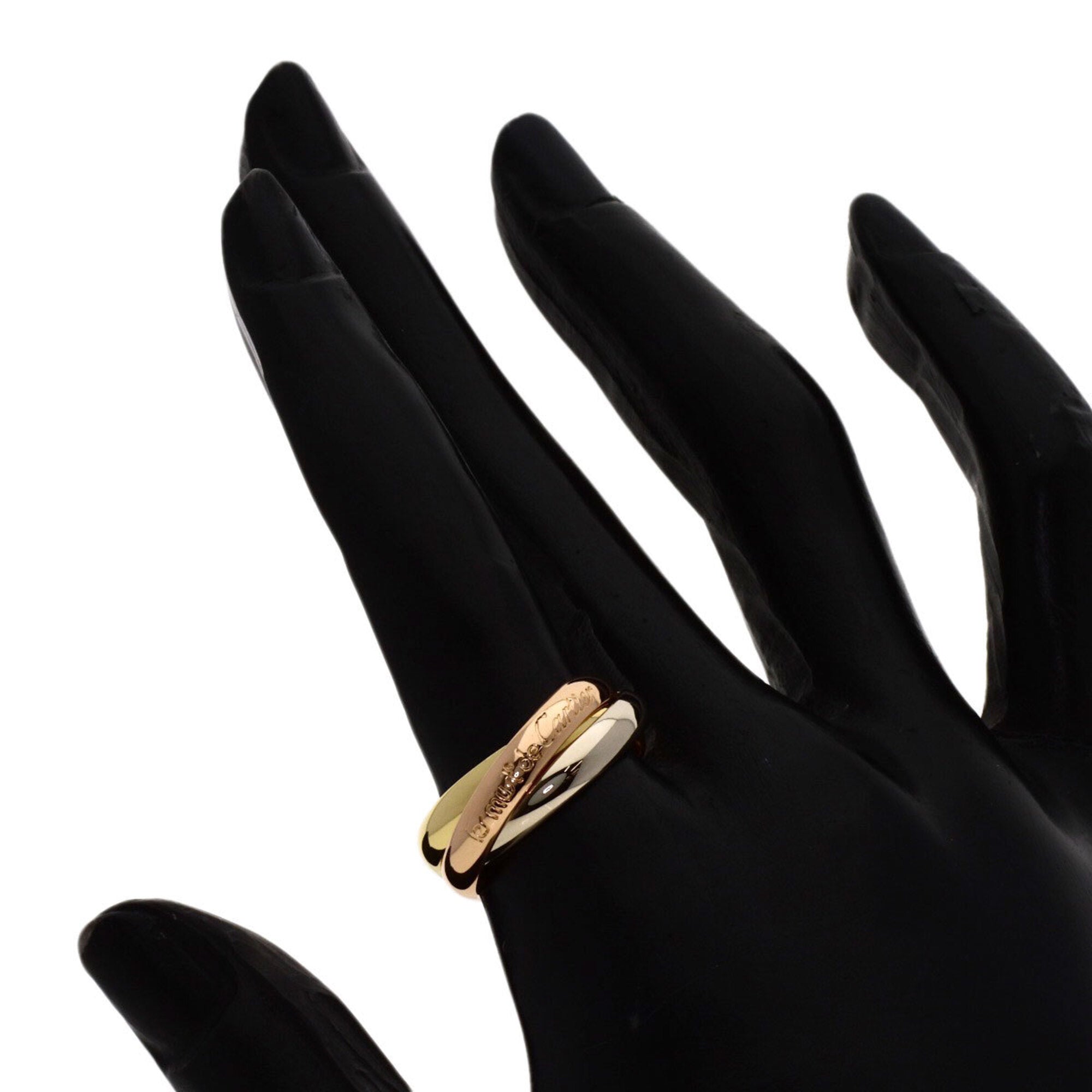 Cartier Yellow Gold (18K) Pink Gold (18K) White Gold (18K) Band Ring (Pre-Owned)