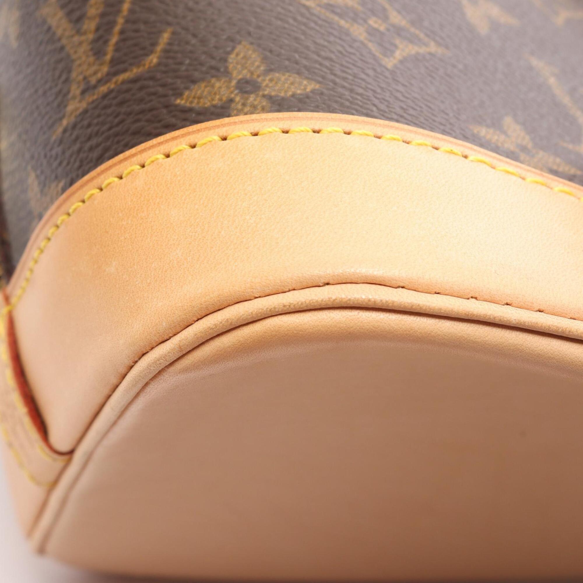 Louis Vuitton Brown Monogram Monogram Leather Handbag (Pre-Owned)