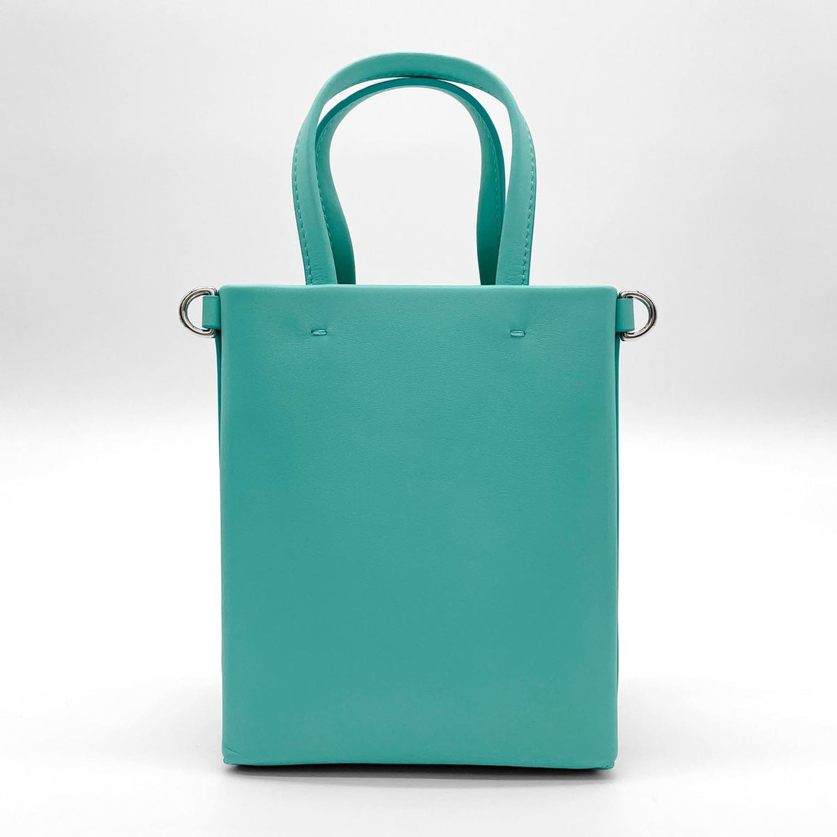 Tiffany Blue Tiffany Blue Leather Handbag (Pre-Owned)