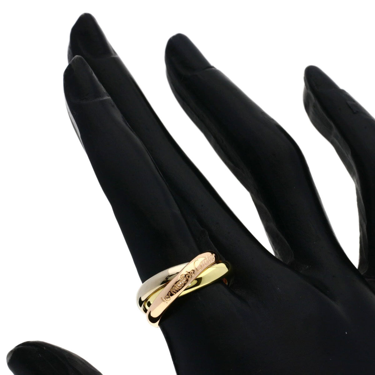 Cartier Trinity Yellow Gold (18K) Pink Gold (18K) White Gold (18K) Band Ring (Pre-Owned)
