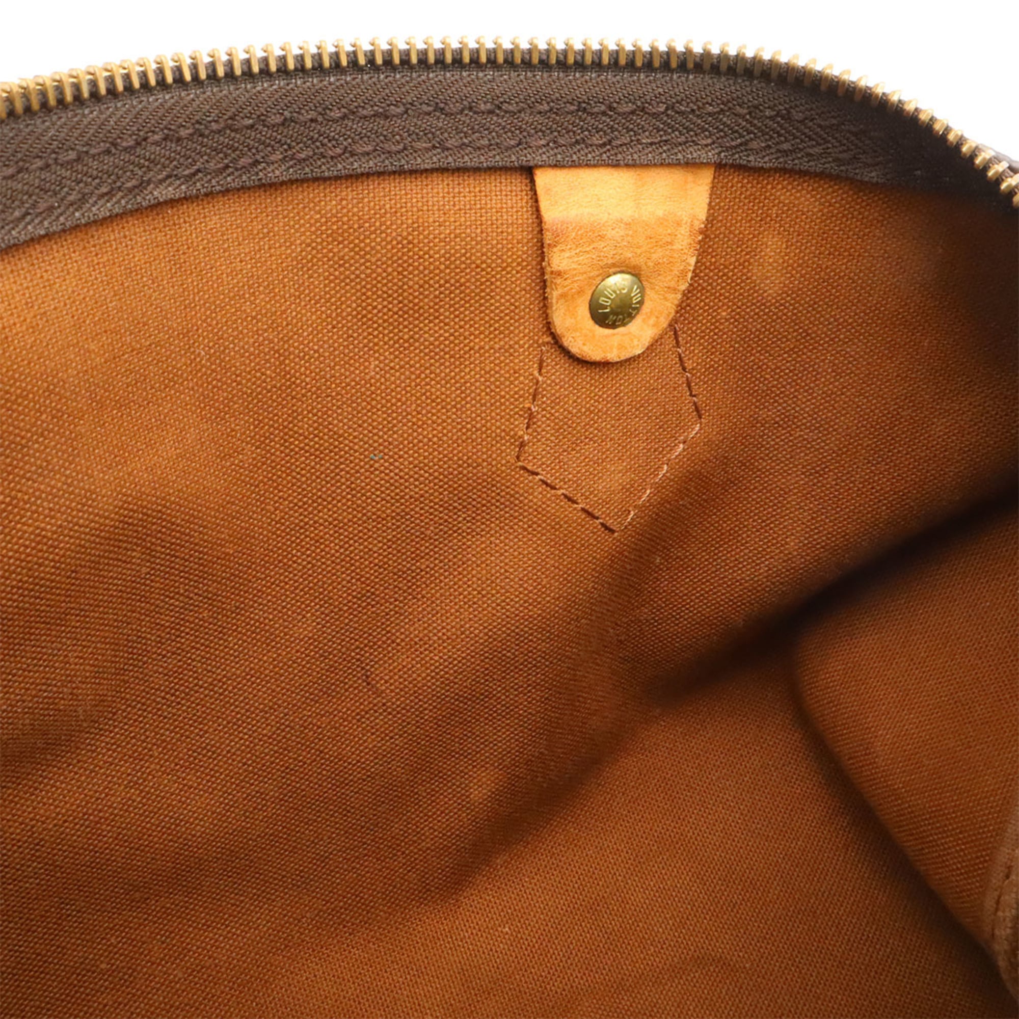 Louis Vuitton Brown Monogram Canvas Pvc Coated Canvas Handbag (Pre-Owned)