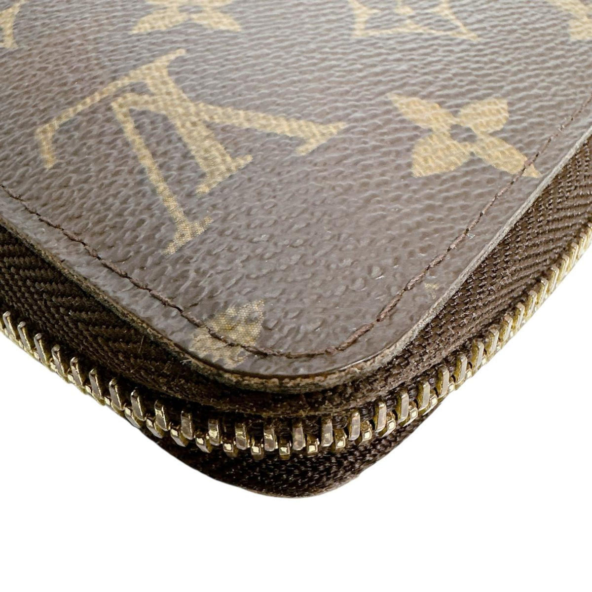 Louis Vuitton Brown Monogram Long Wallet (Bi-Fold) (Pre-Owned)