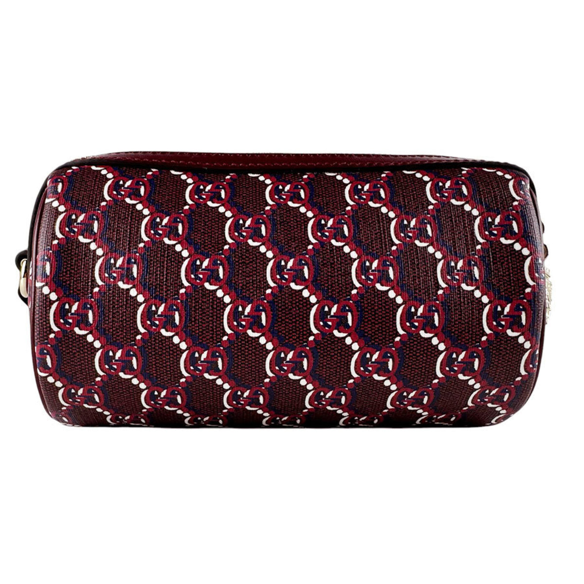 Gucci Bordeaux Leather Shoulder Bag (Pre-Owned)