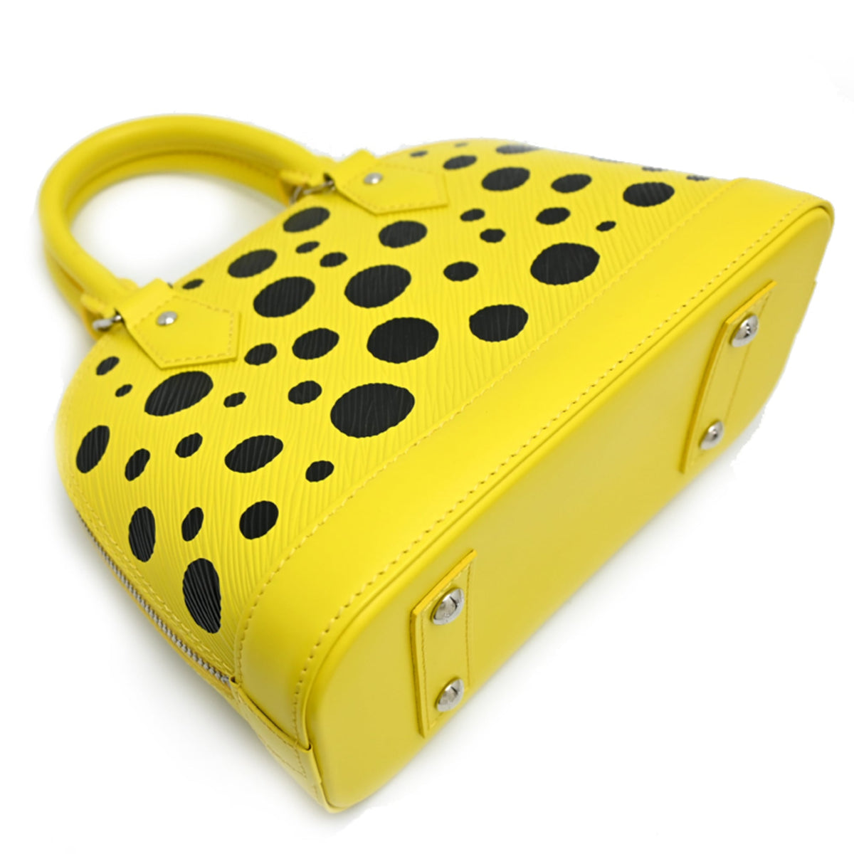 Louis Vuitton Black Yellow Epi Leather Handbag (Pre-Owned)