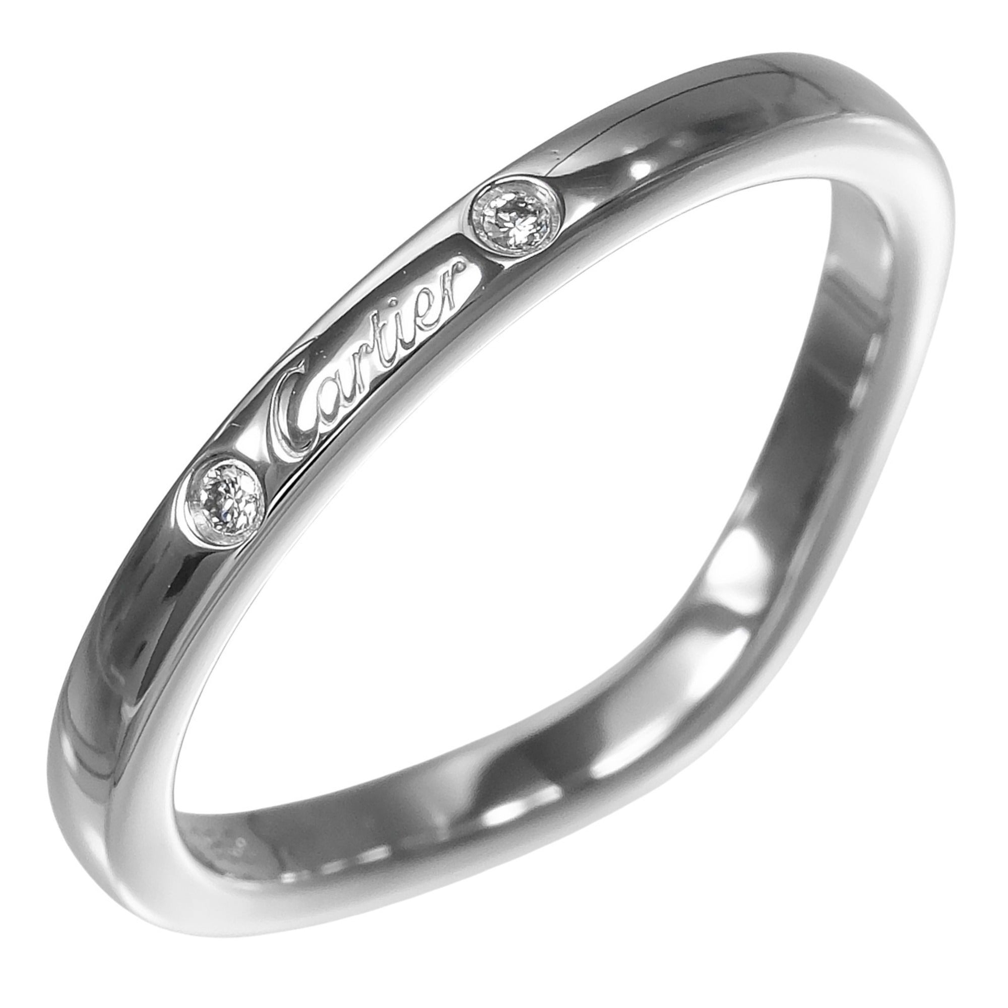 Cartier Platinum 950 Band Ring (Pre-Owned)