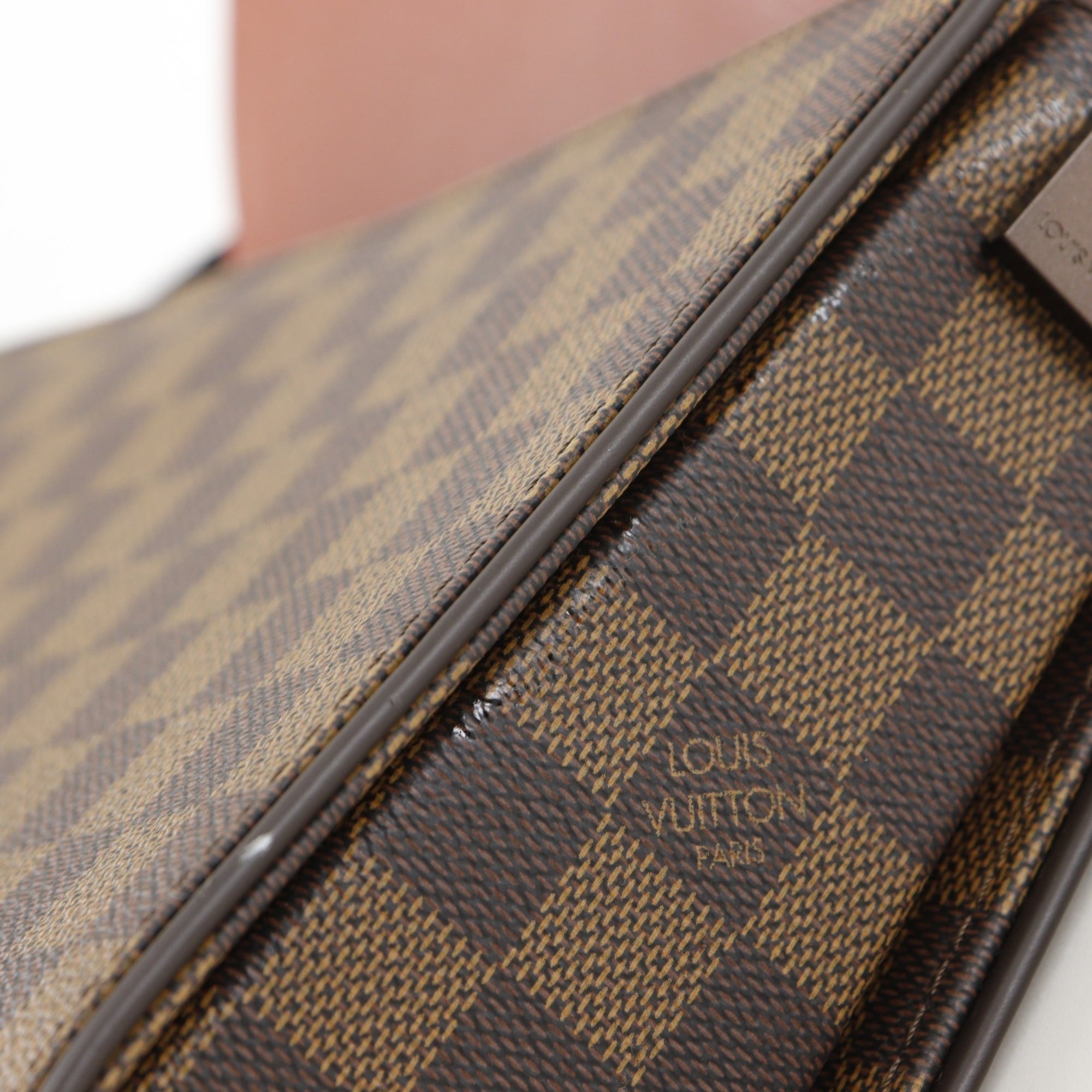 Louis Vuitton Damier Brown Damier Canvas Shoulder Bag (Pre-Owned)