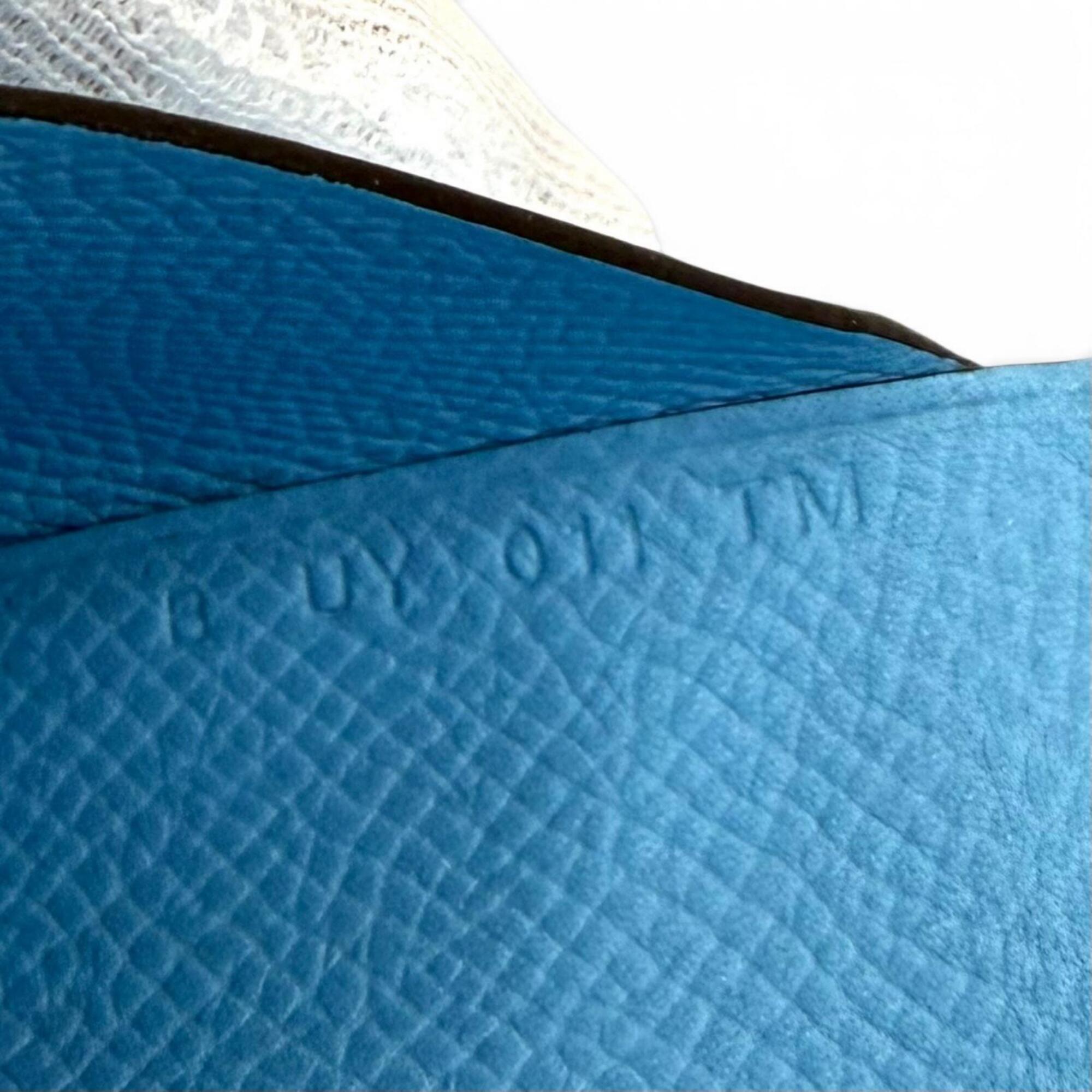 Hermes Celeste Epsom Leather Wallet (Bi-Fold) (Pre-Owned)