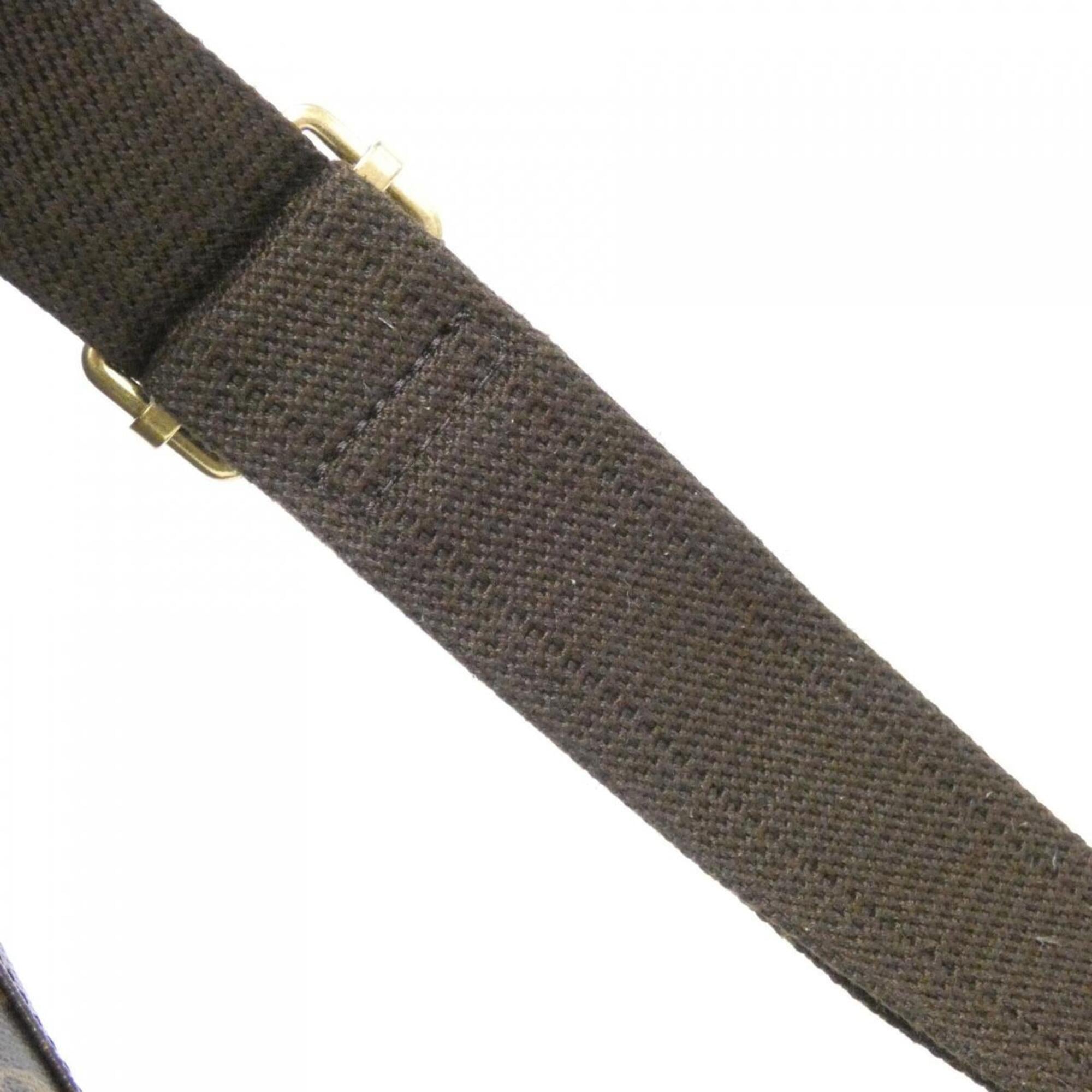 Louis Vuitton Brown Coated Canvas Backpack (Pre-Owned)