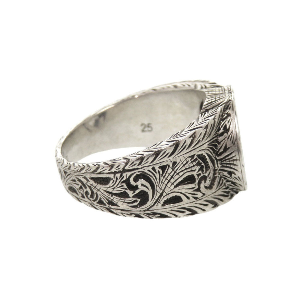 Gucci Silver Silver 925 Band Ring (Pre-Owned)