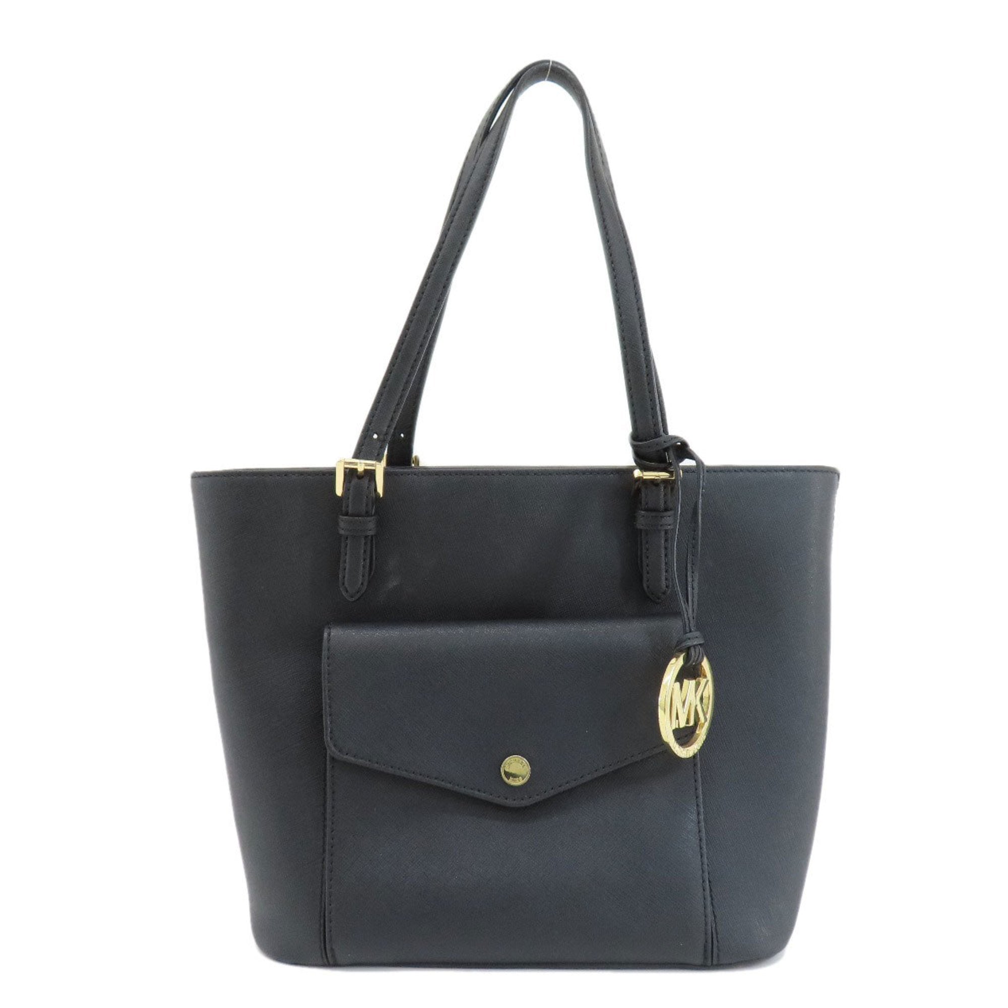 Michael Kors Black Pvc Tote Bag (Pre-Owned)