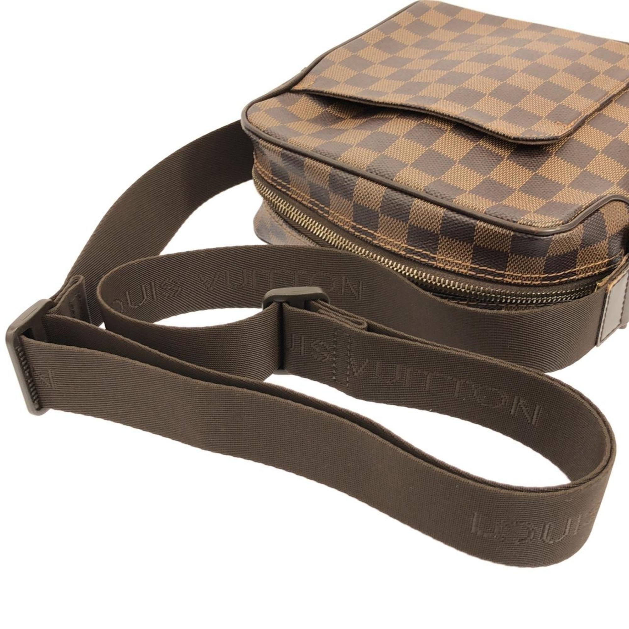 Louis Vuitton Ebene Coated Canvas Shoulder Bag (Pre-Owned)