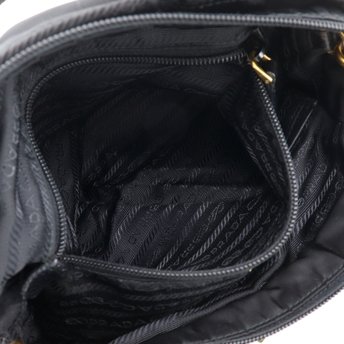 Prada Black Nylon Handbag (Pre-Owned)