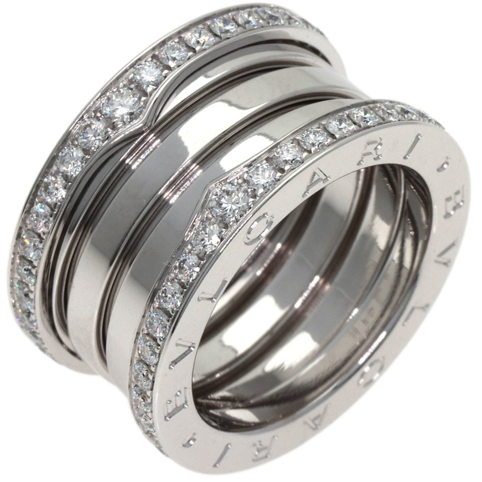 Bvlgari White Gold (18K) Band Ring (Pre-Owned)