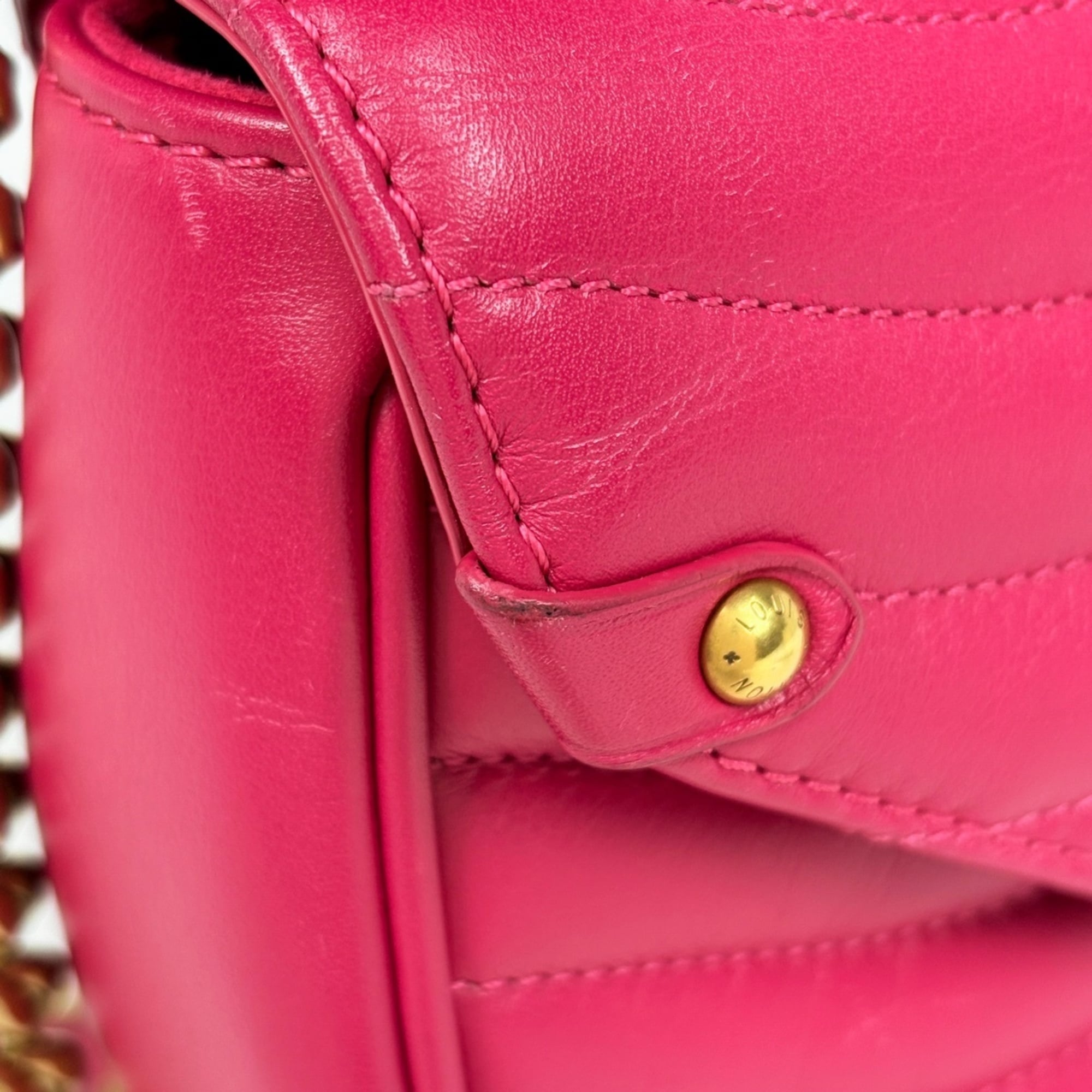Louis Vuitton Freesia Leather Shoulder Bag (Pre-Owned)