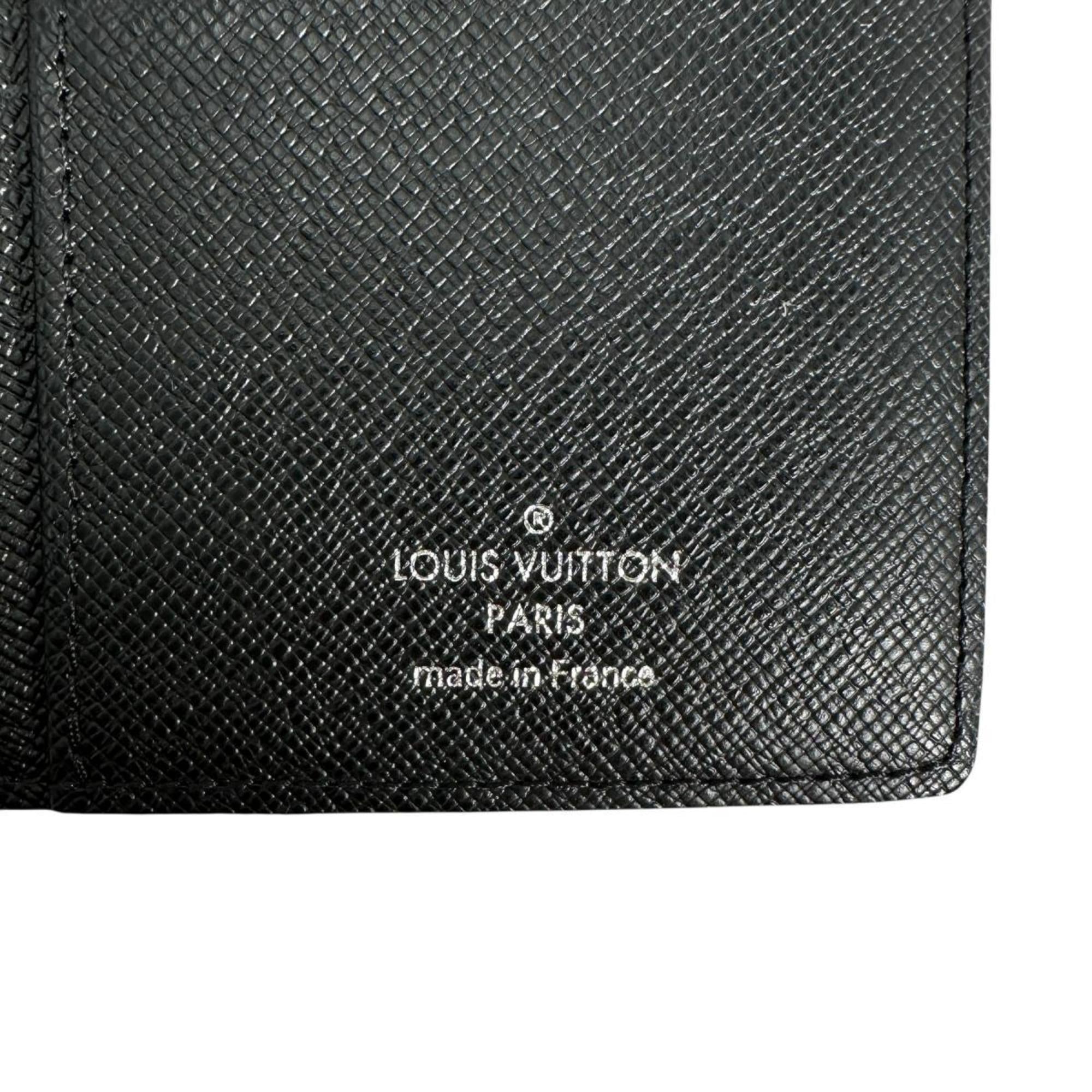 Louis Vuitton Damier Graphite Black Gray Damier Graphite Long Wallet (Bi-Fold) (Pre-Owned)