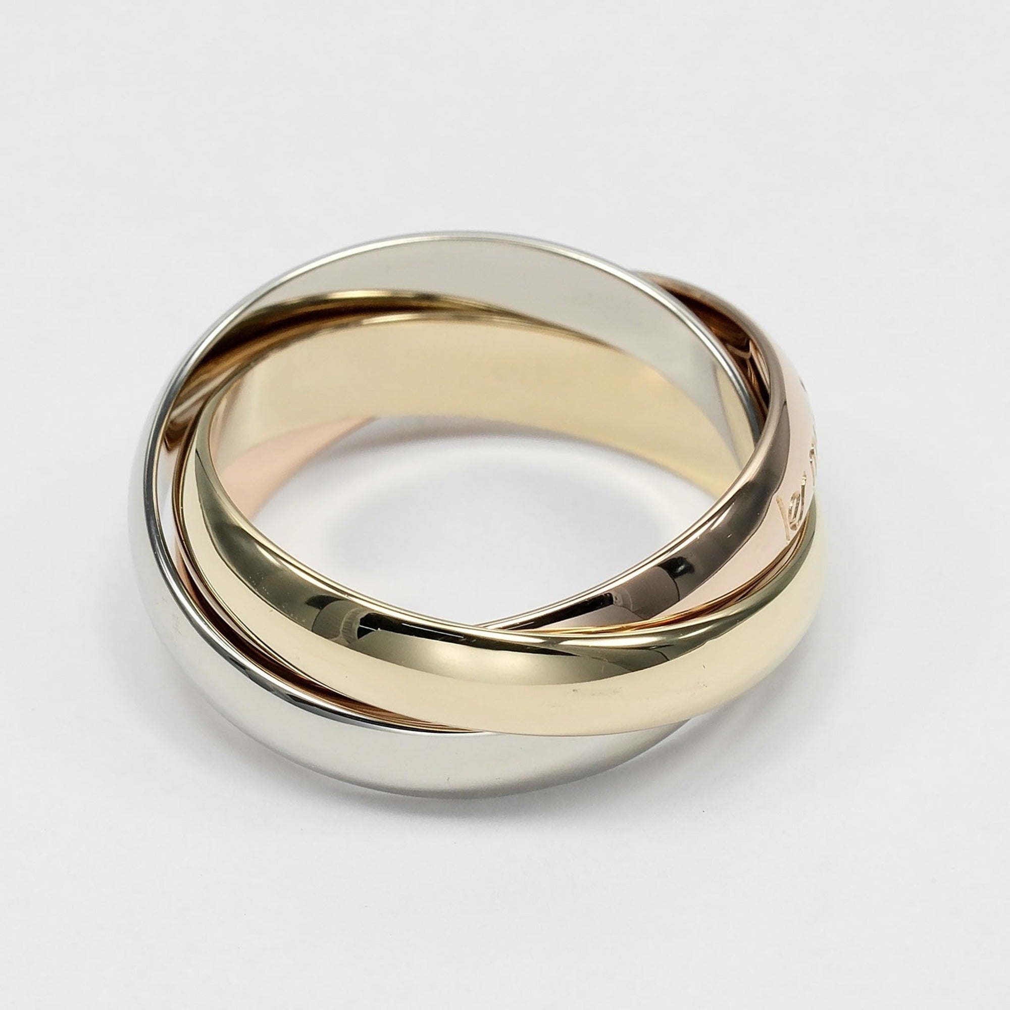 Cartier Yellow Gold (18K) Pink Gold (18K) White Gold (18K) Band Ring (Pre-Owned)