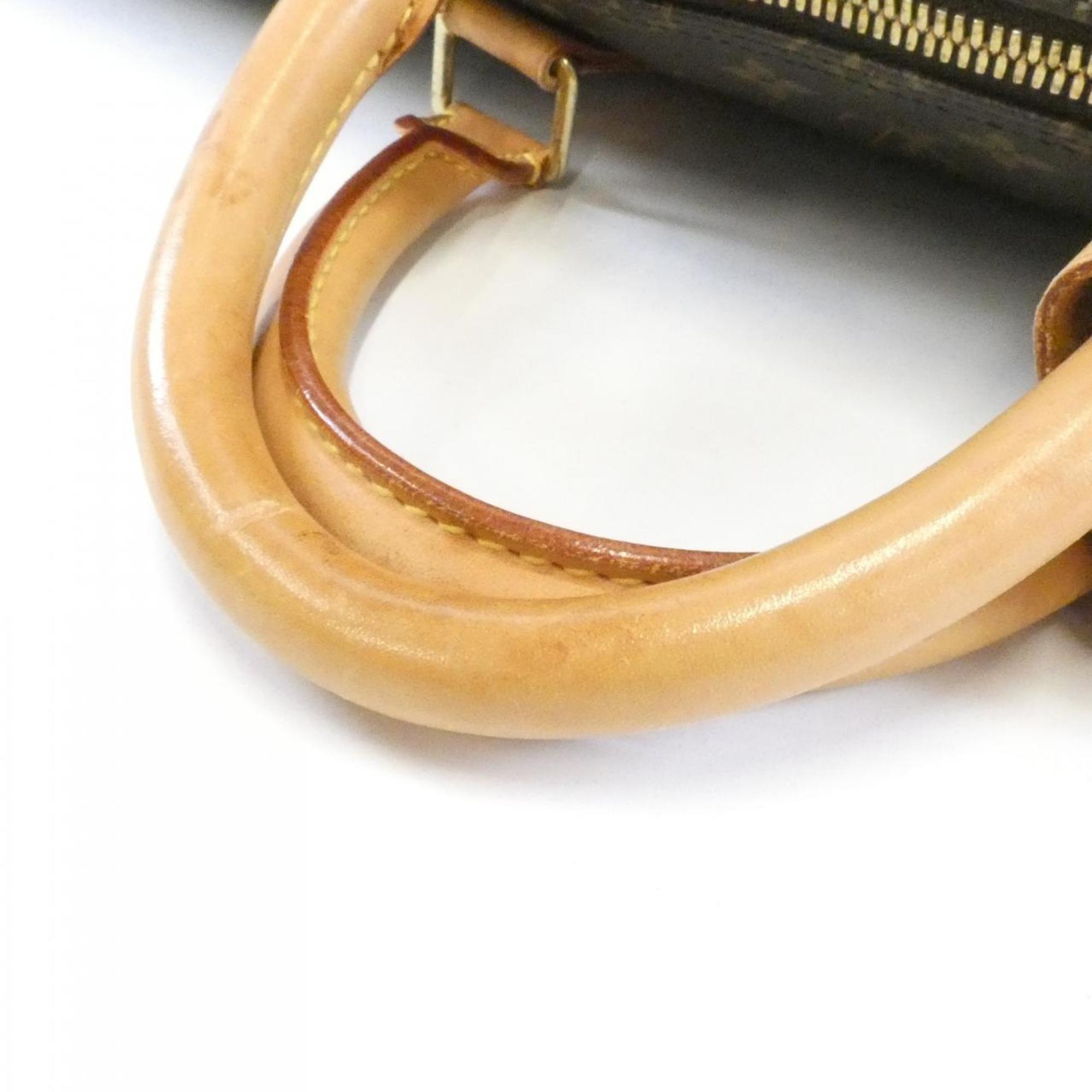 Louis Vuitton Brown Coated Canvas Boston Bag (Pre-Owned)