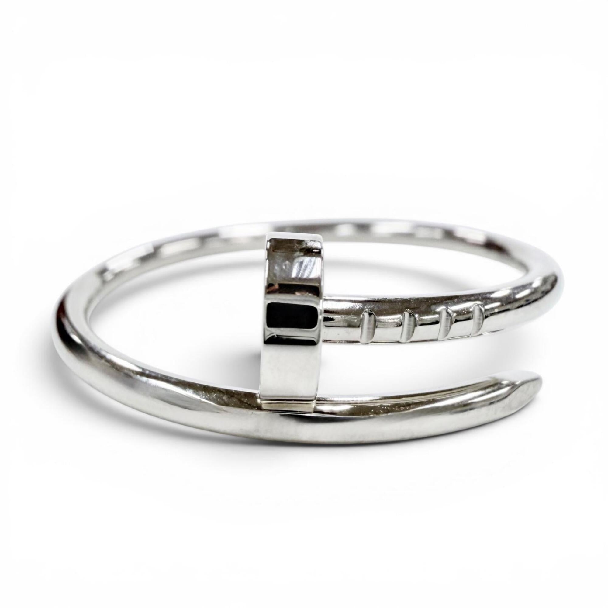 Cartier White Gold White Gold (18K) Band Ring (Pre-Owned)