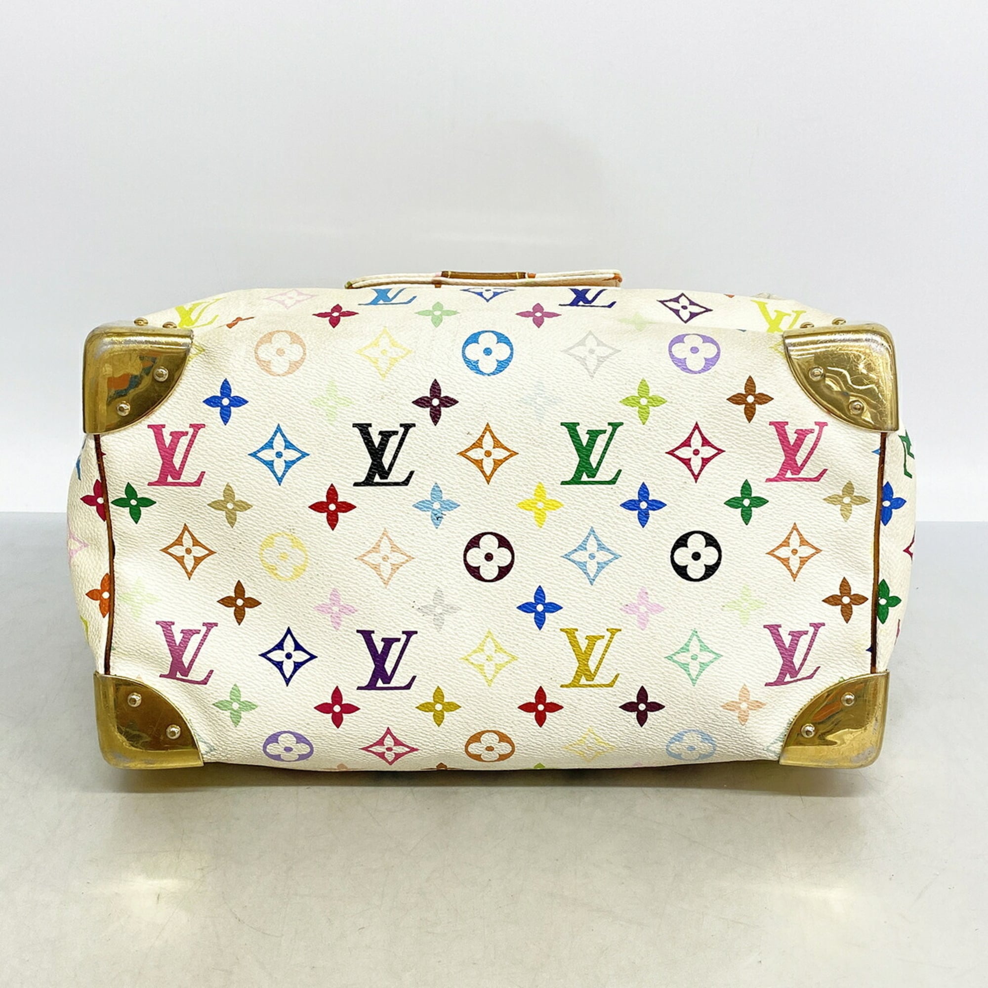 Louis Vuitton Blanc Handbag (Pre-Owned)