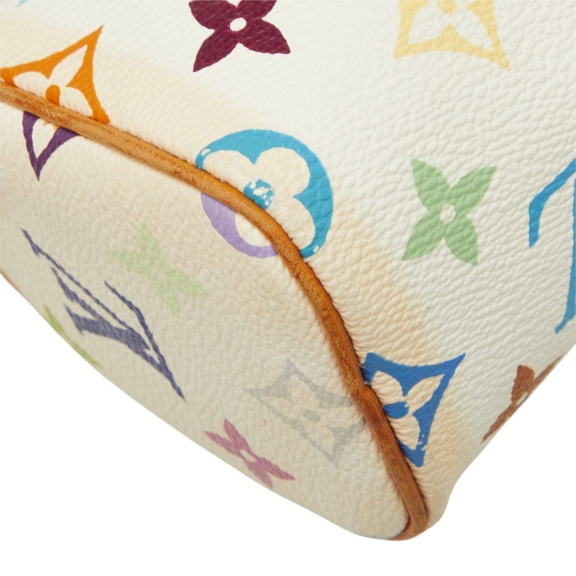 Louis Vuitton Monogram Multi-Color White Pvc Leather Handbag Shoulder Bag (Pre-Owned)