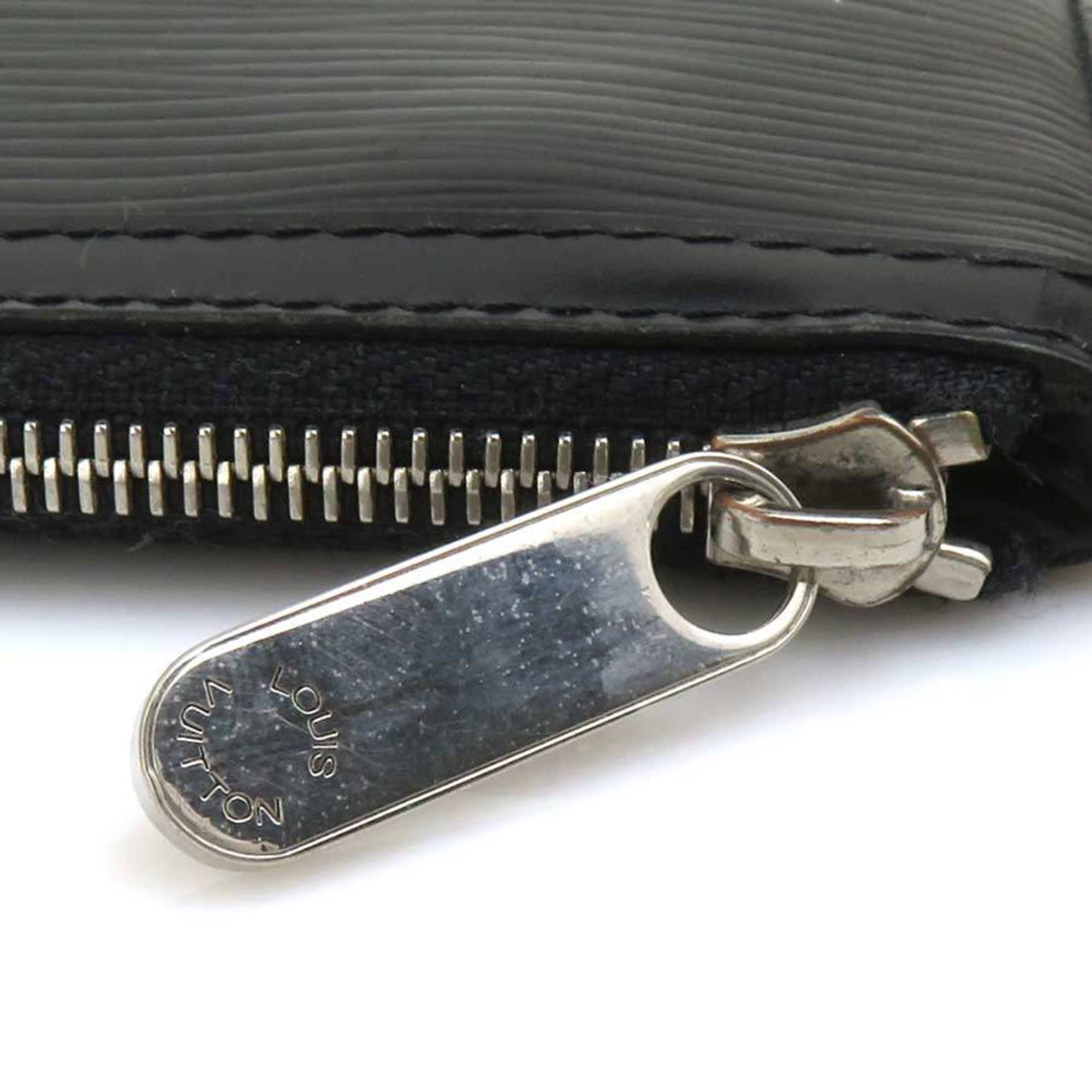 Louis Vuitton Epi Black Epi Leather Coin Purse/Coin Case (Pre-Owned)