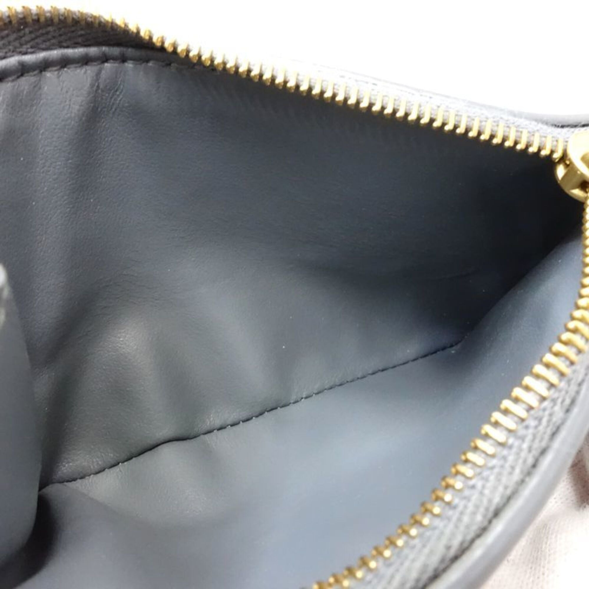 Bottega Veneta Gray Leather Wallet (Bi-Fold) (Pre-Owned)