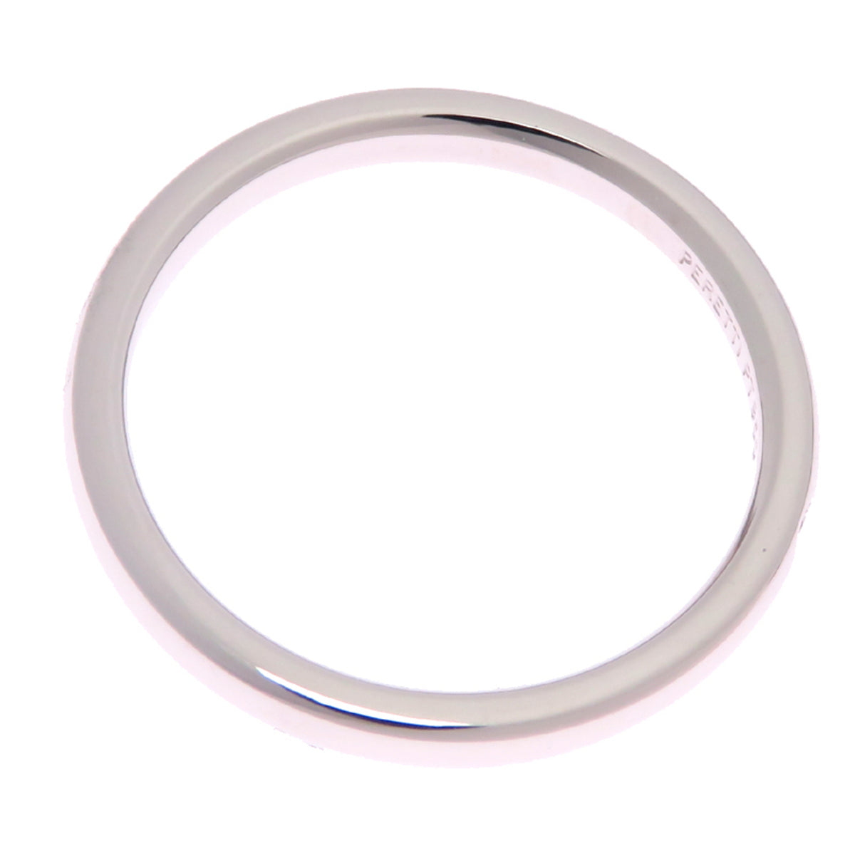 Tiffany Platinum 950 Band Ring (Pre-Owned)