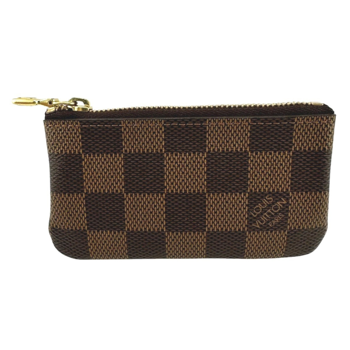 Louis Vuitton Damier Brown Damier Canvas Coin Purse/Coin Case (Pre-Owned)