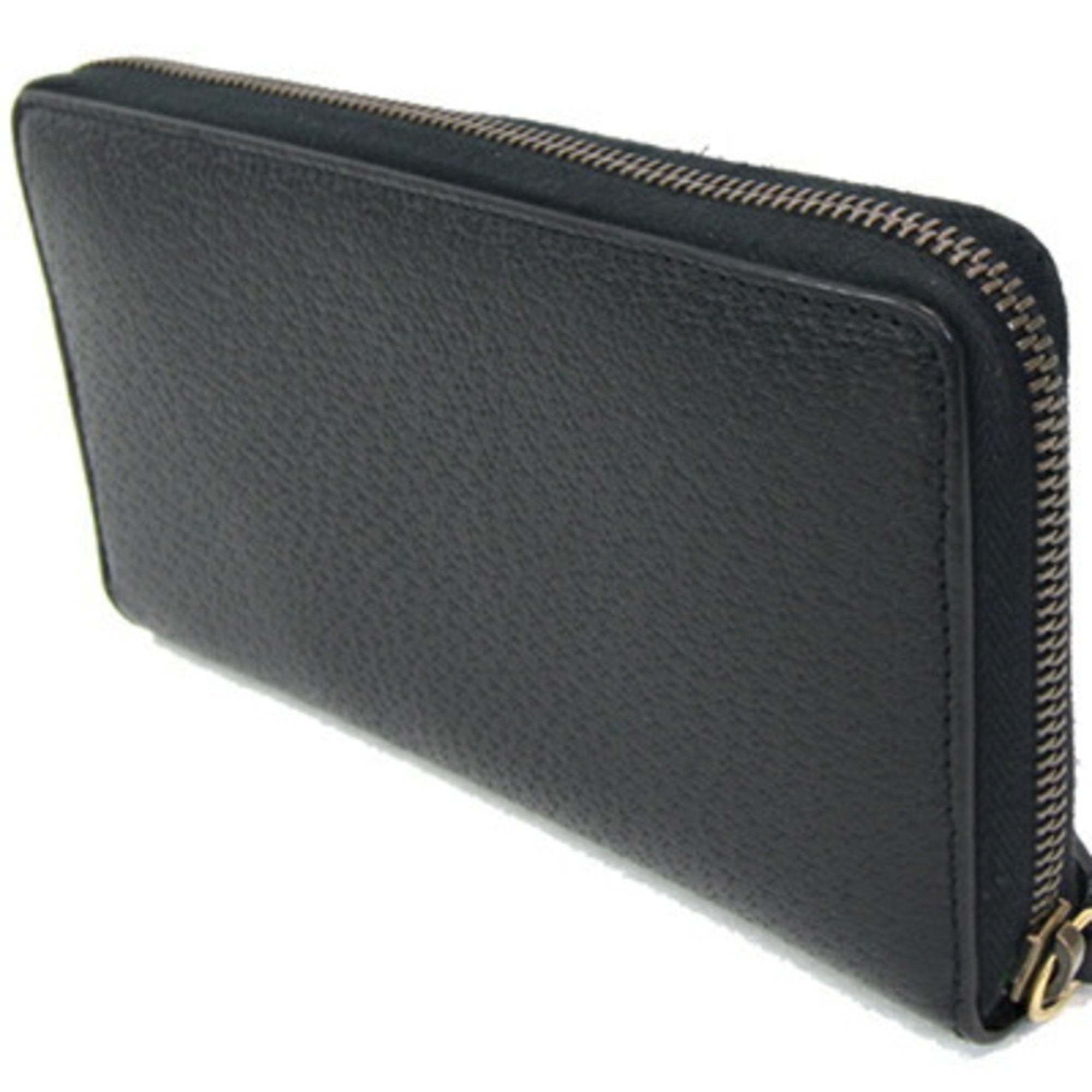 Gucci Black Leather Long Wallet (Bi-Fold) (Pre-Owned)
