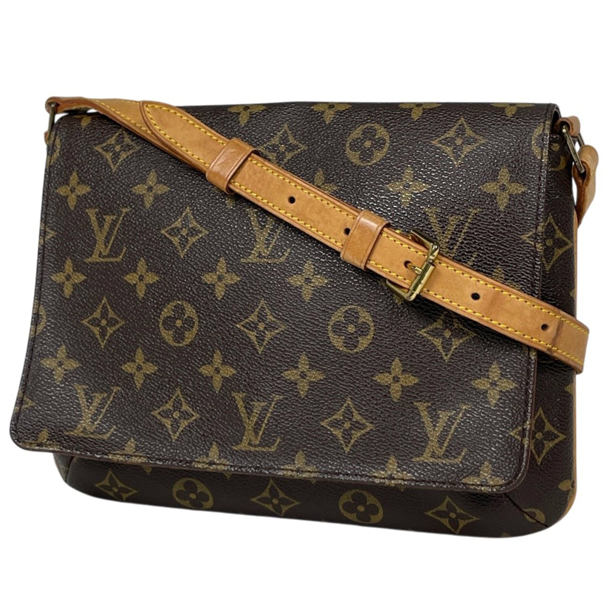 Louis Vuitton Brown Monogram Monogram Shoulder Bag (Pre-Owned)