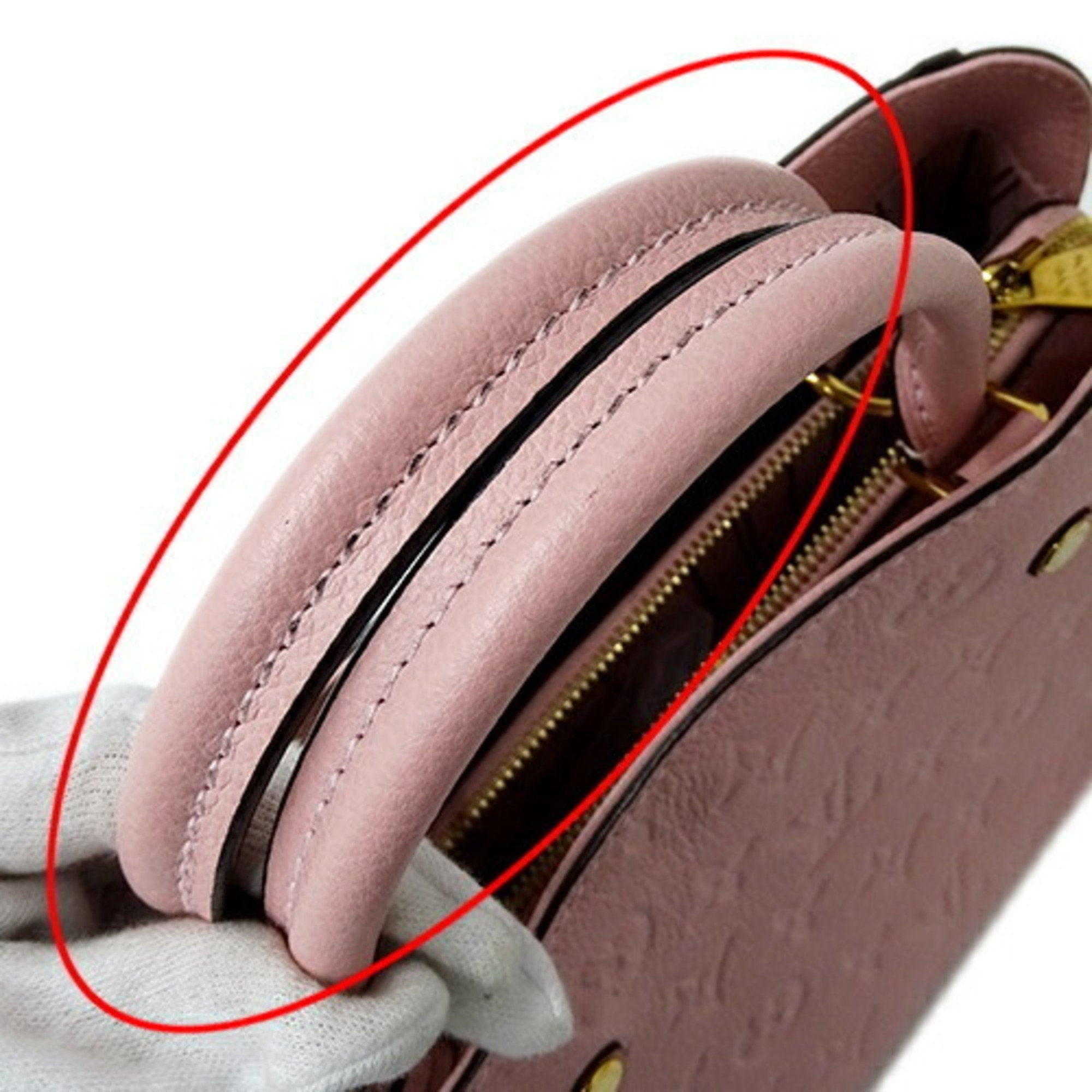 Louis Vuitton Monogram Empreinte Rose Poudre Monogram Empreinte Handbag Shoulder Bag (Pre-Owned)