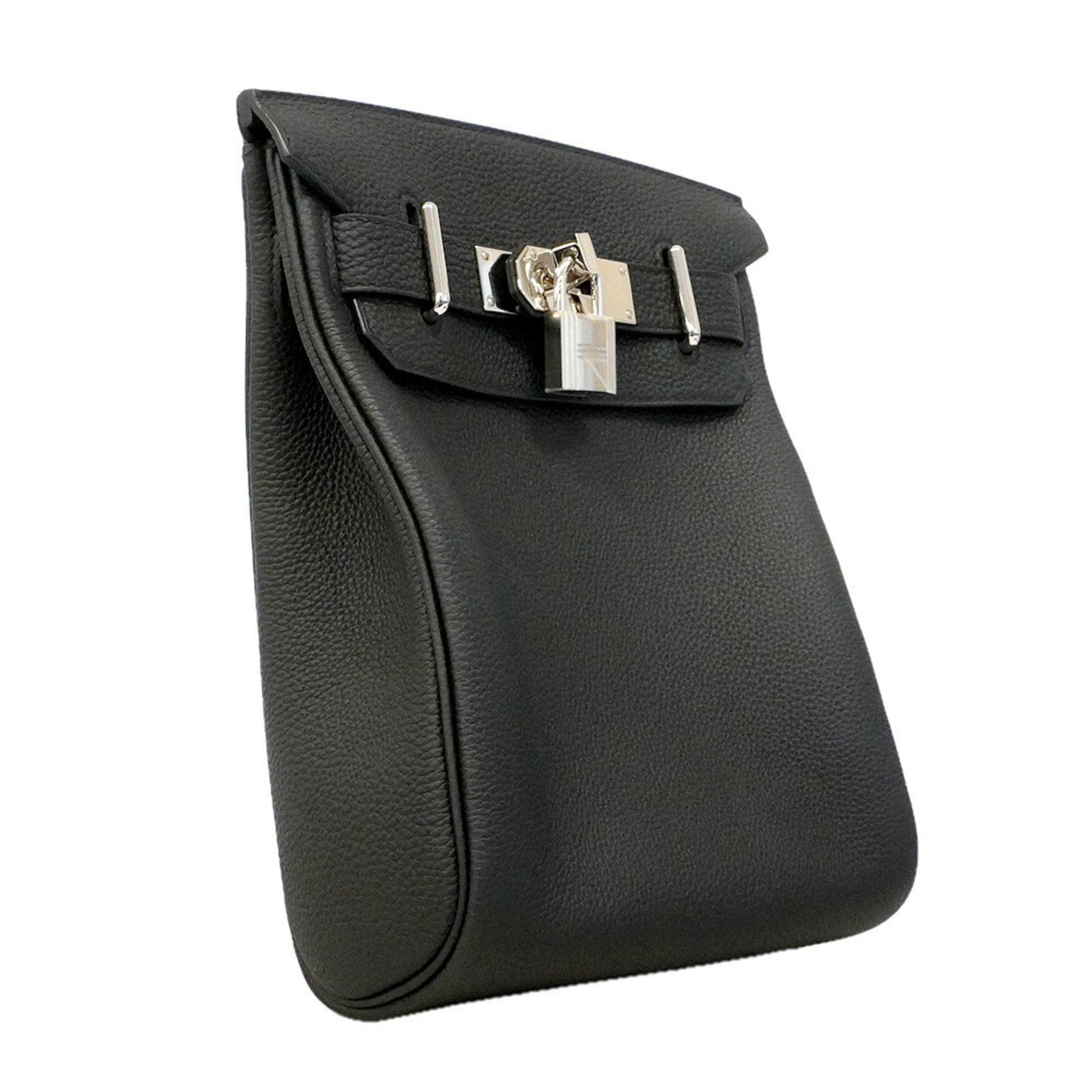 Hermes Black Togo Leather Sling Bag (Pre-Owned)