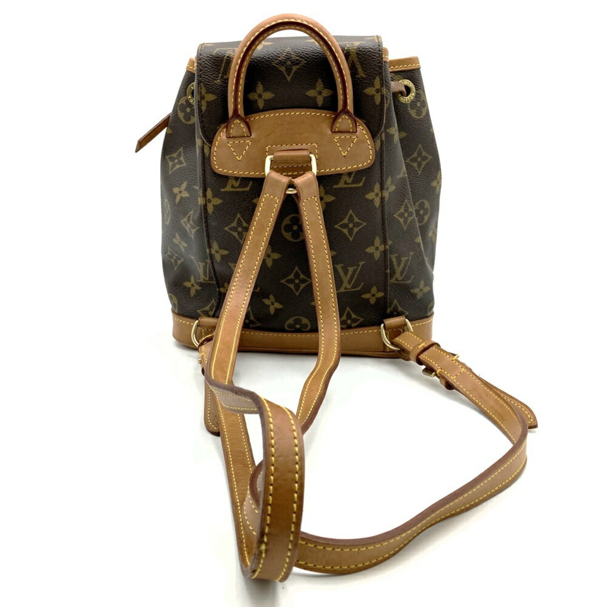 Louis Vuitton Brown Monogram Backpack (Pre-Owned)