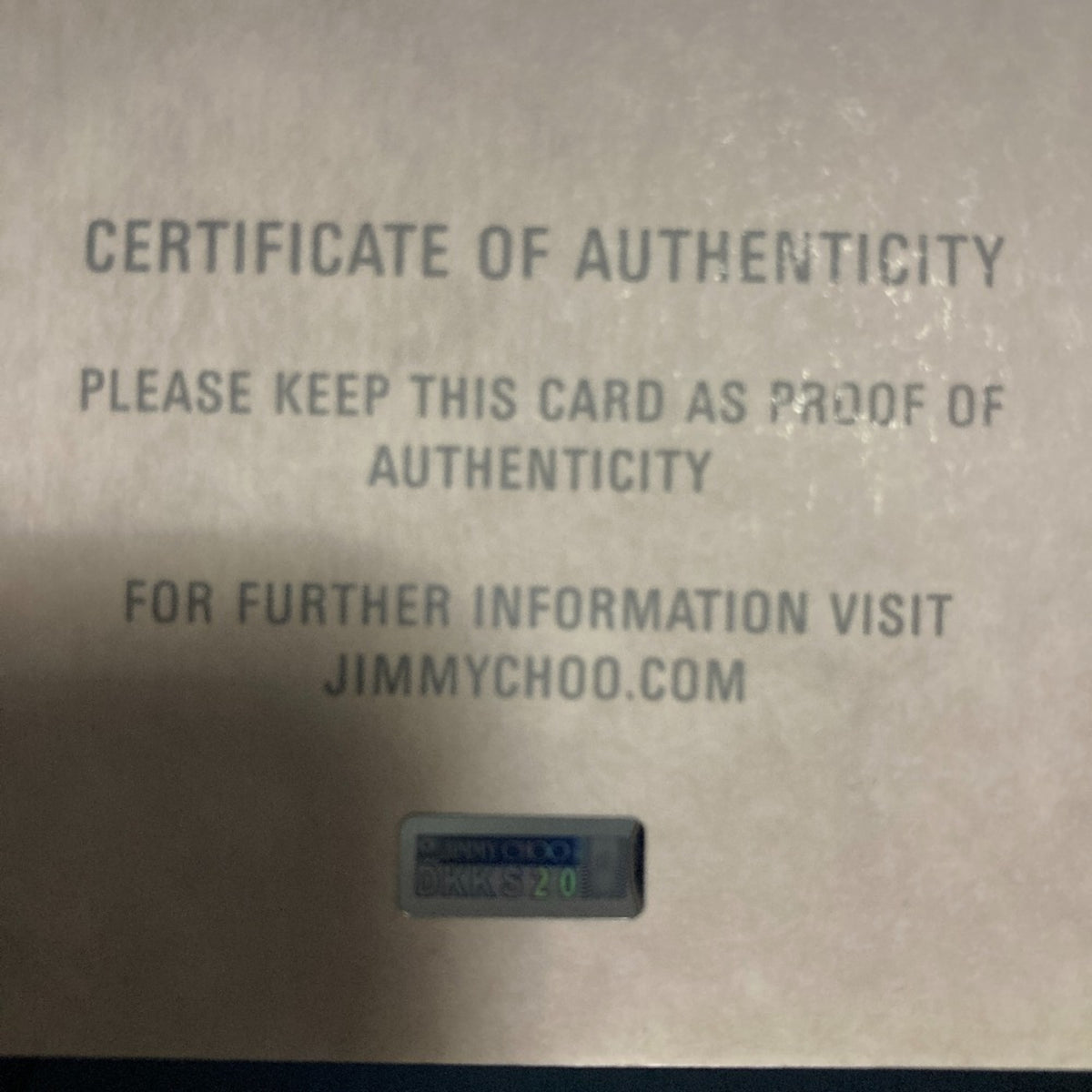 Jimmy Choo Gray Shoulder Bag (Pre-Owned)